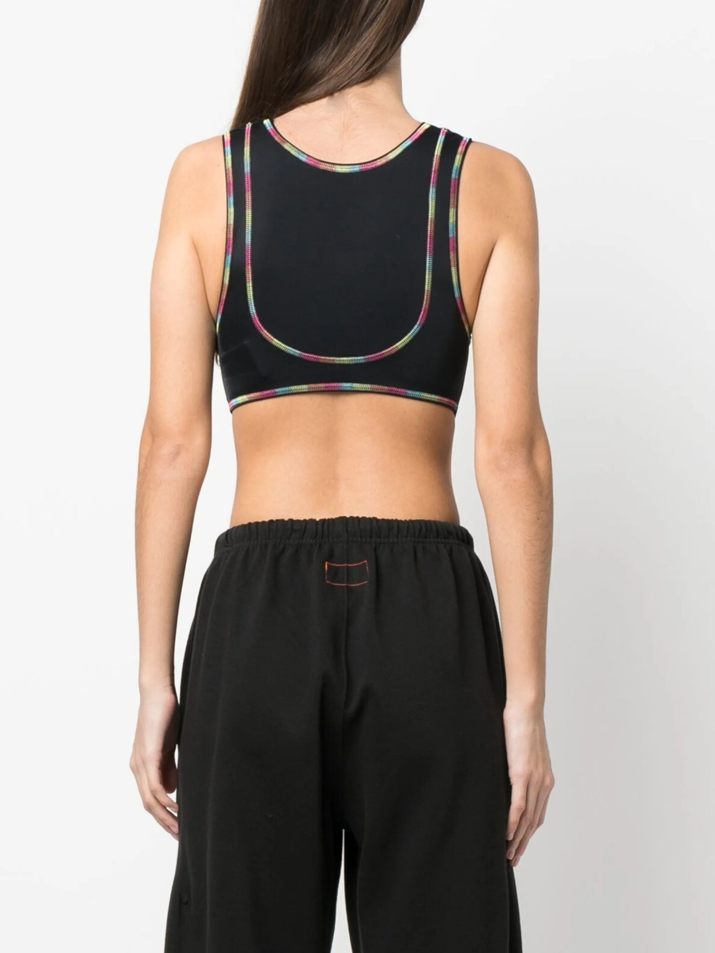Rainbow Miami sports bra