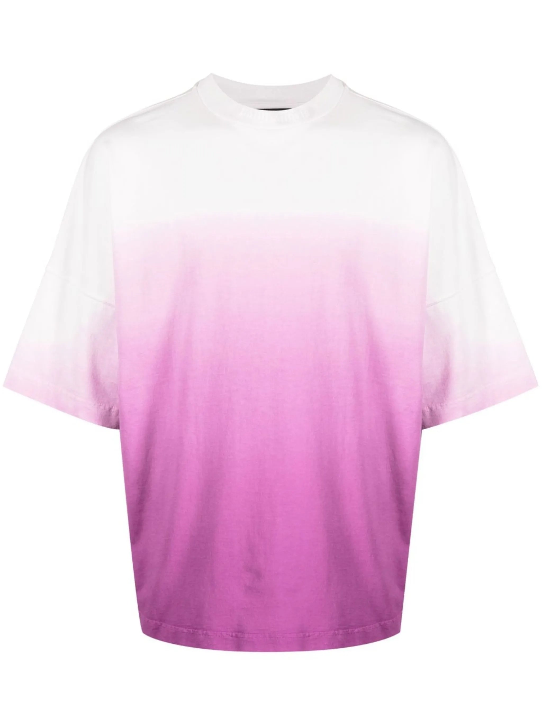 gradient logo-print T-shirt