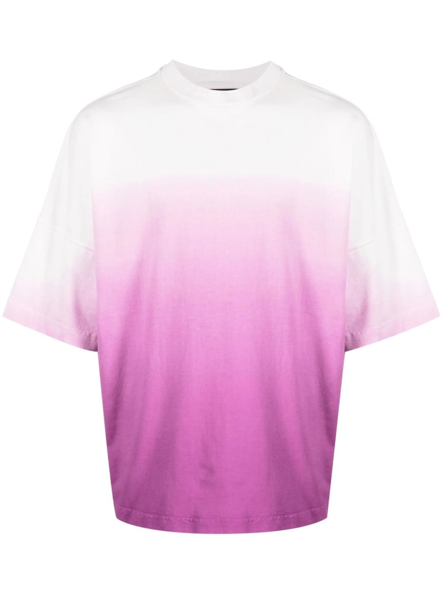 gradient logo-print T-shirt