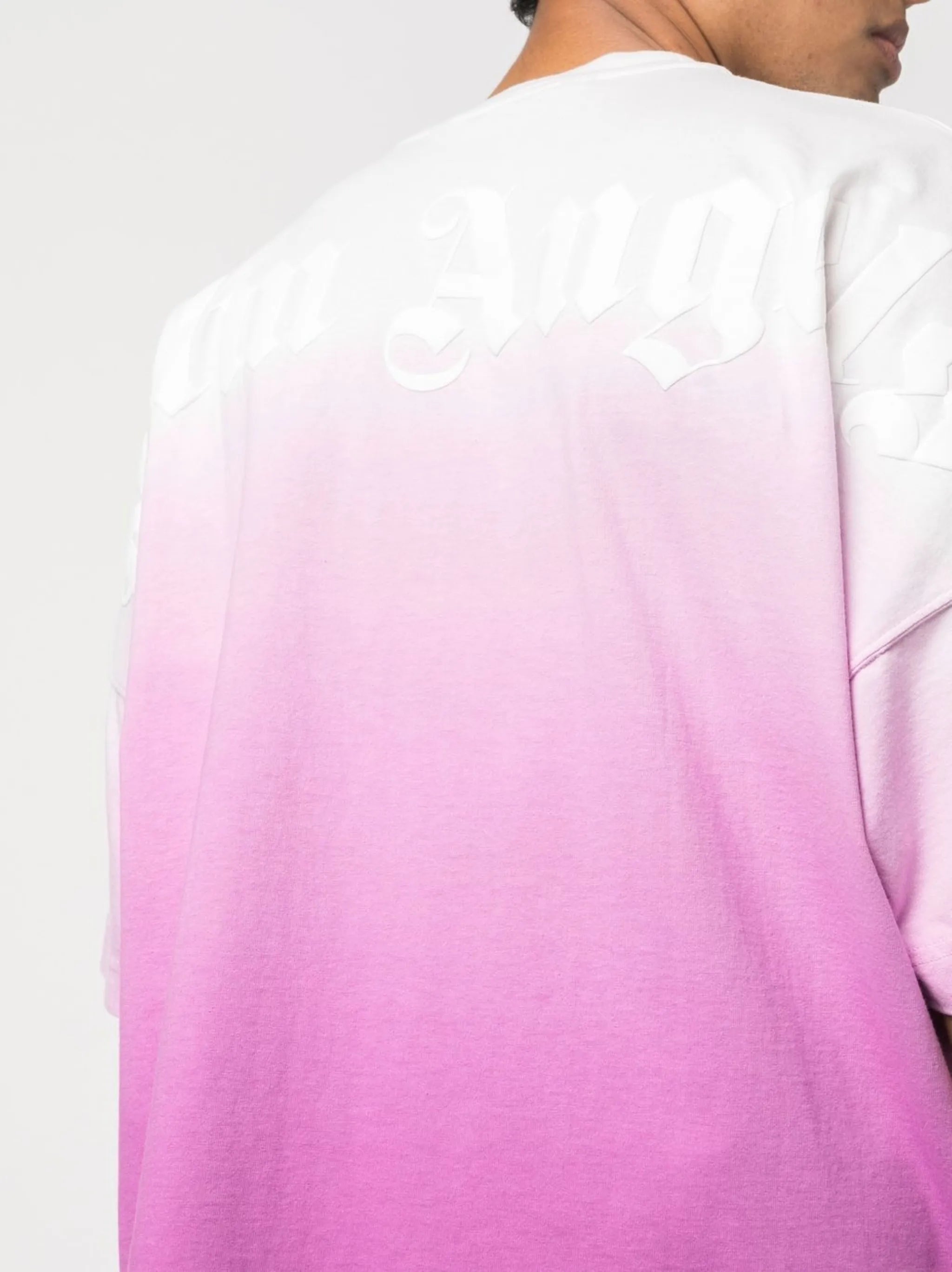 gradient logo-print T-shirt