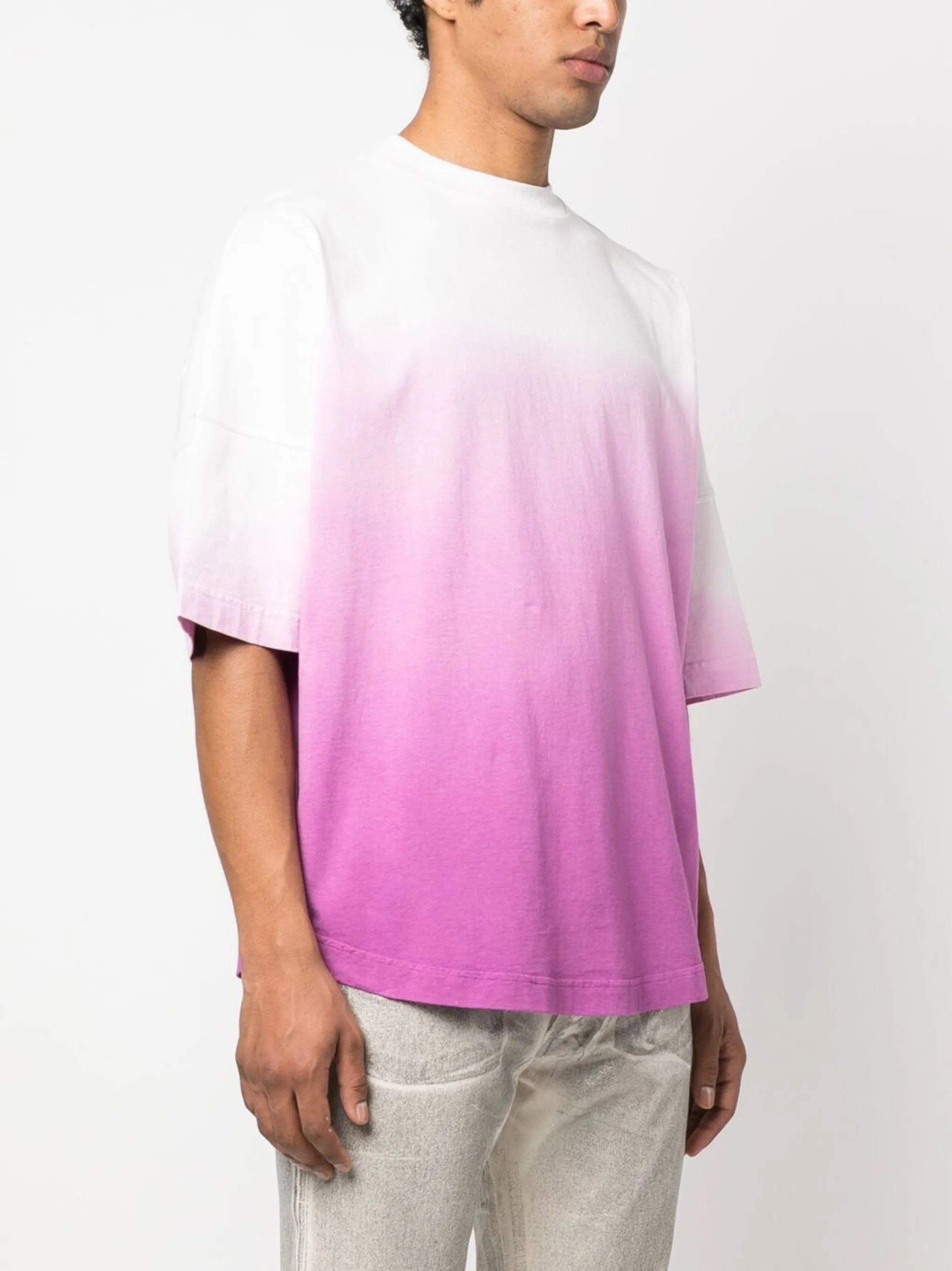 gradient logo-print T-shirt