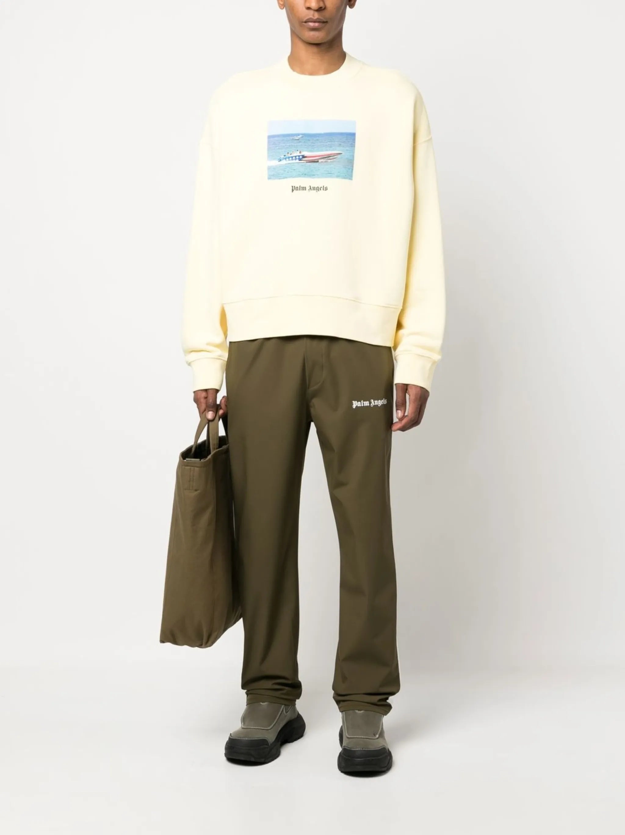 logo-print cargo pants