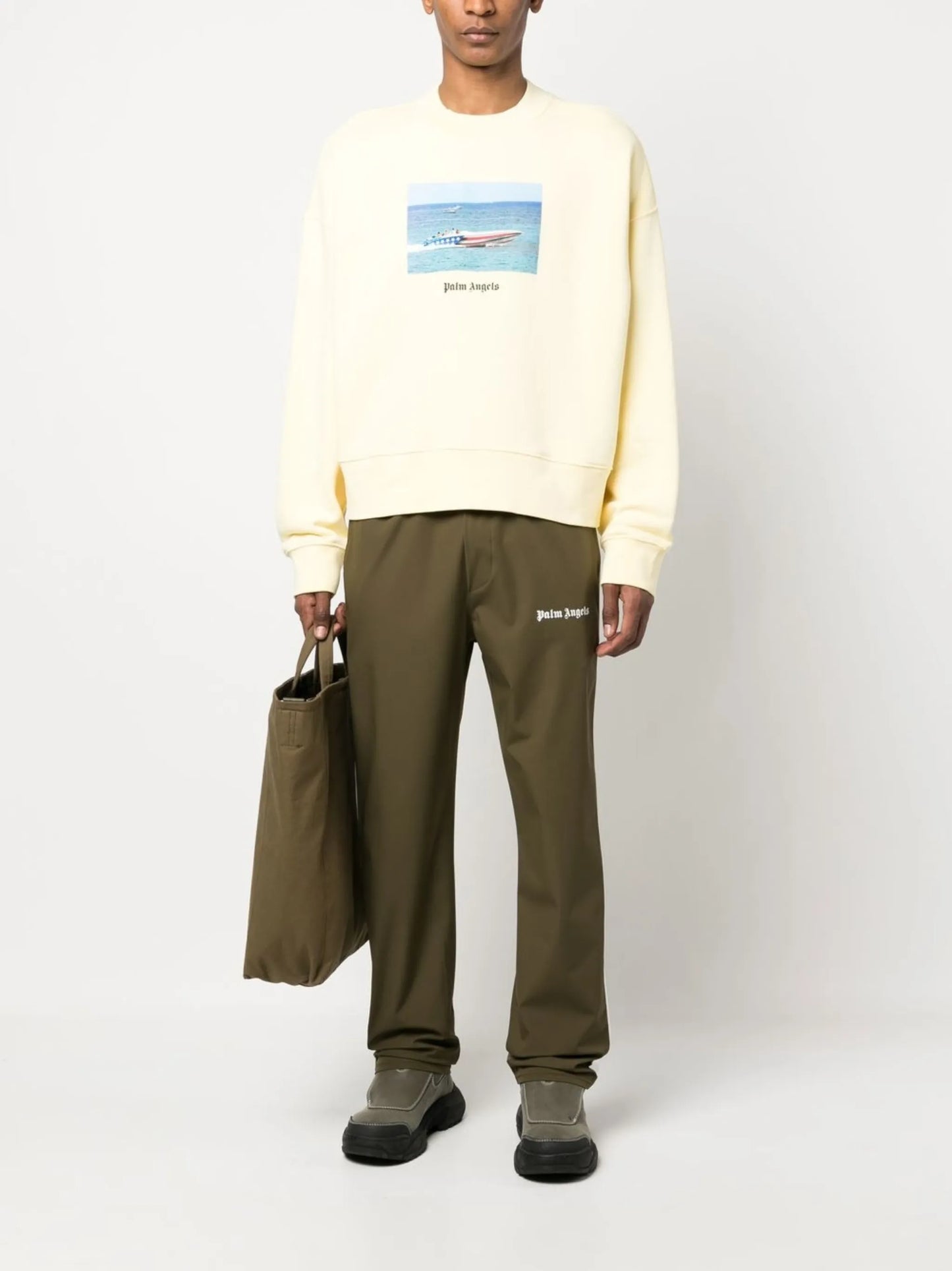 logo-print cargo pants
