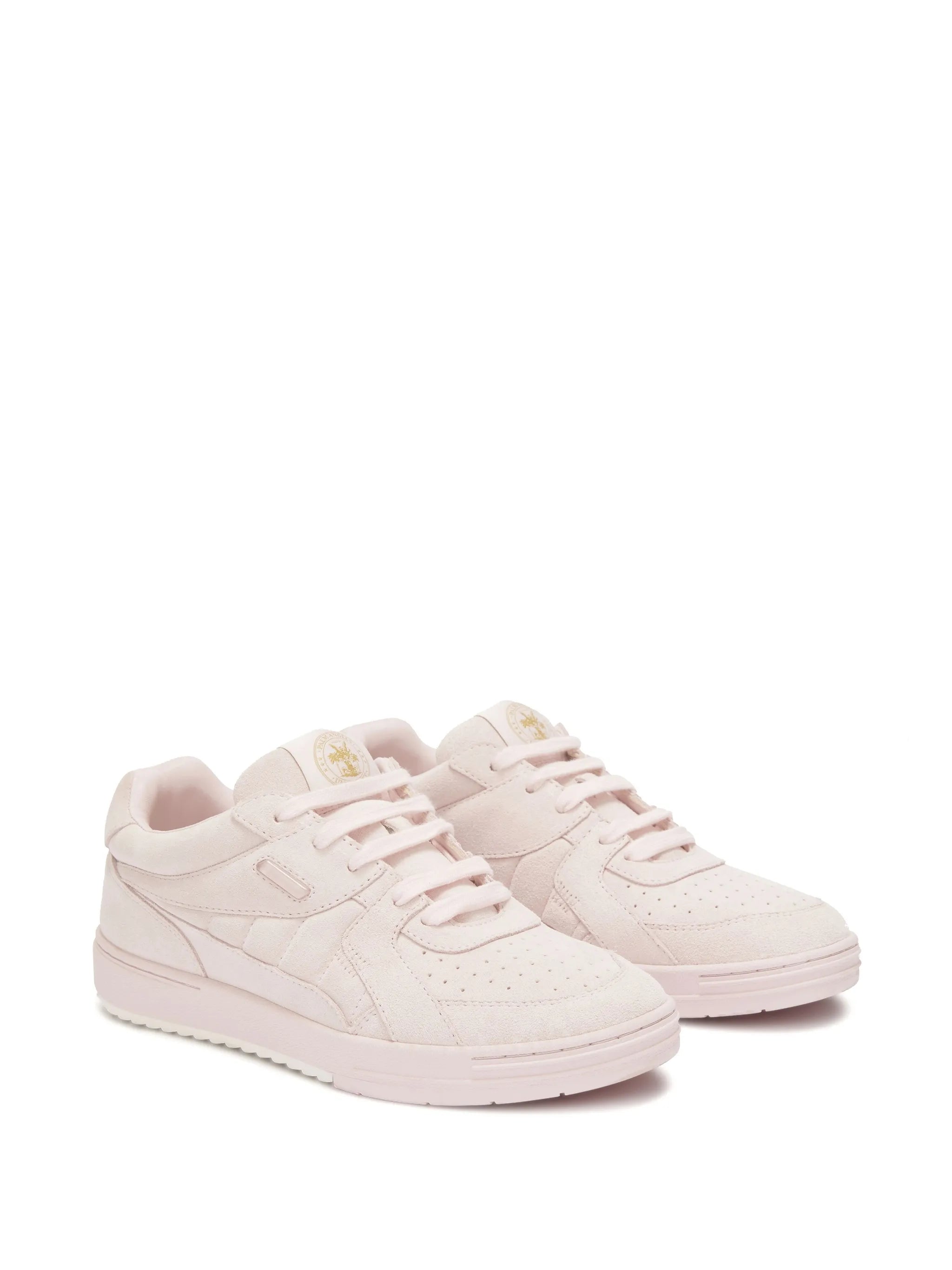 suede low-top sneakers