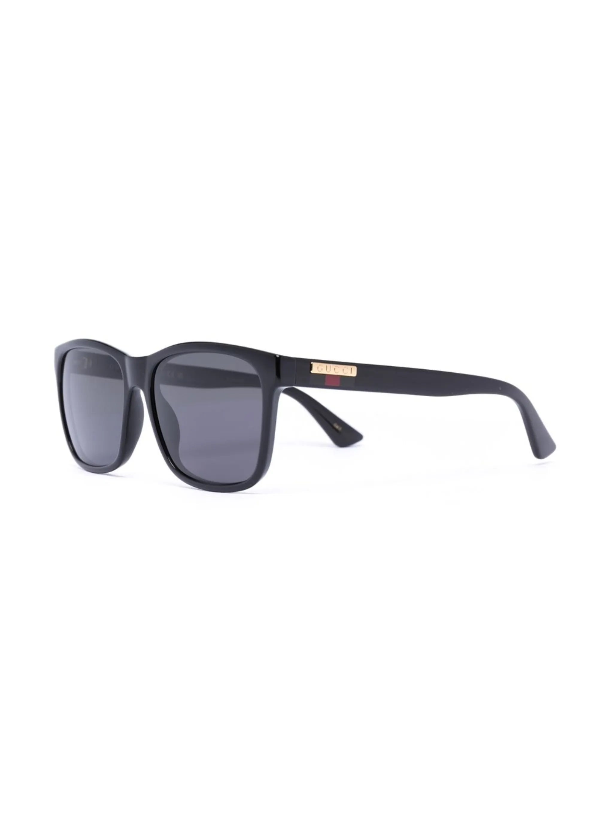 tinted square-frame sunglasses