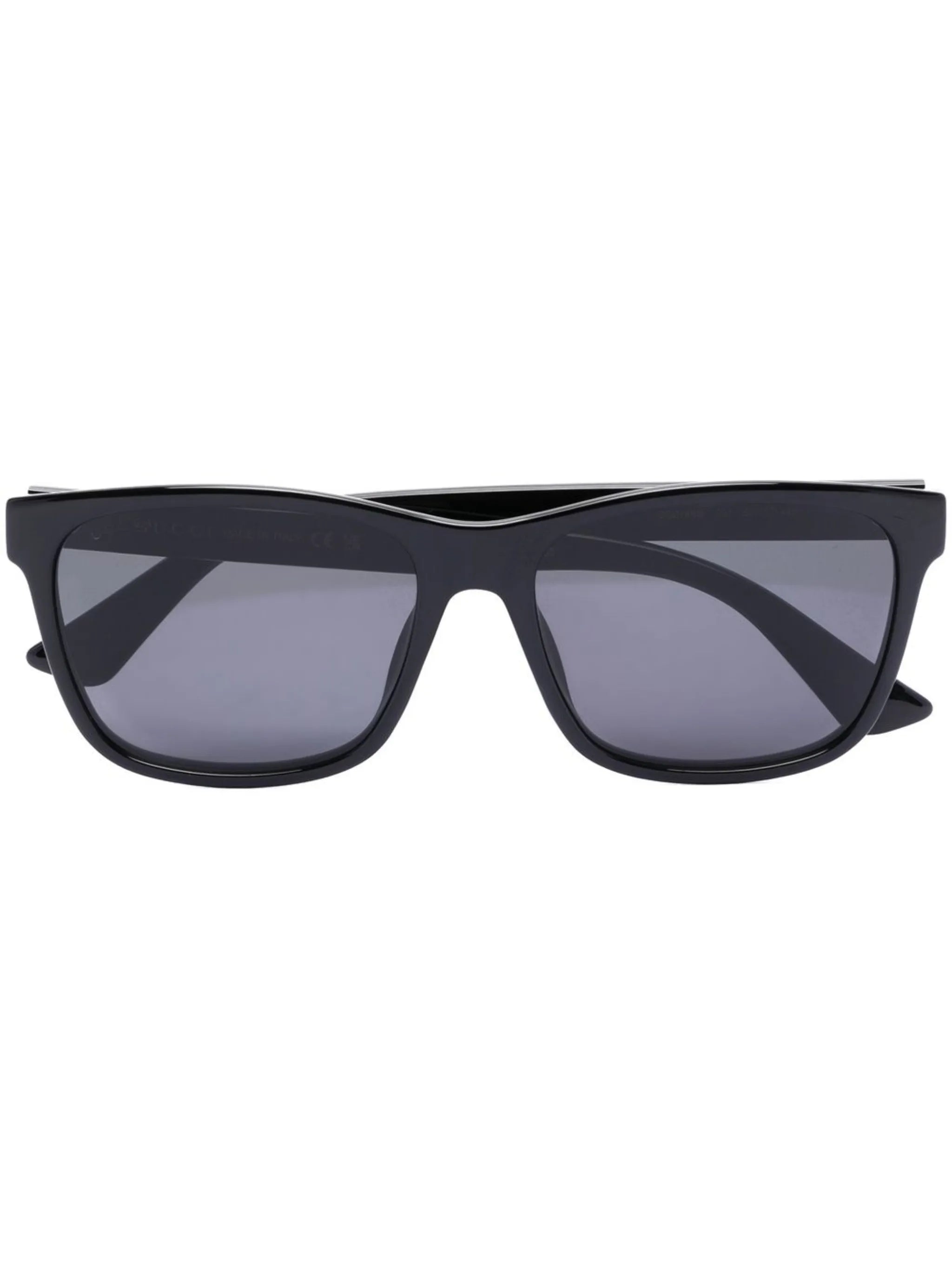 tinted square-frame sunglasses