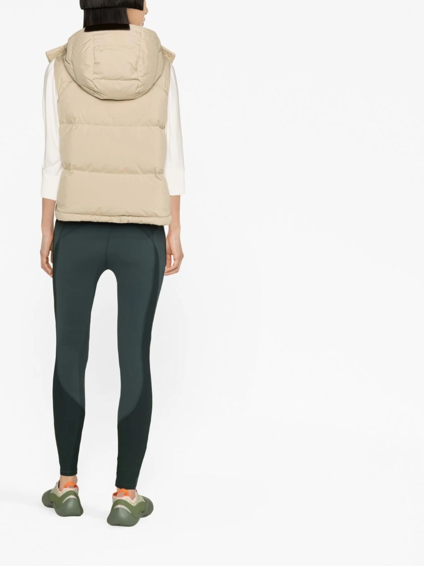 padded button-up gilet