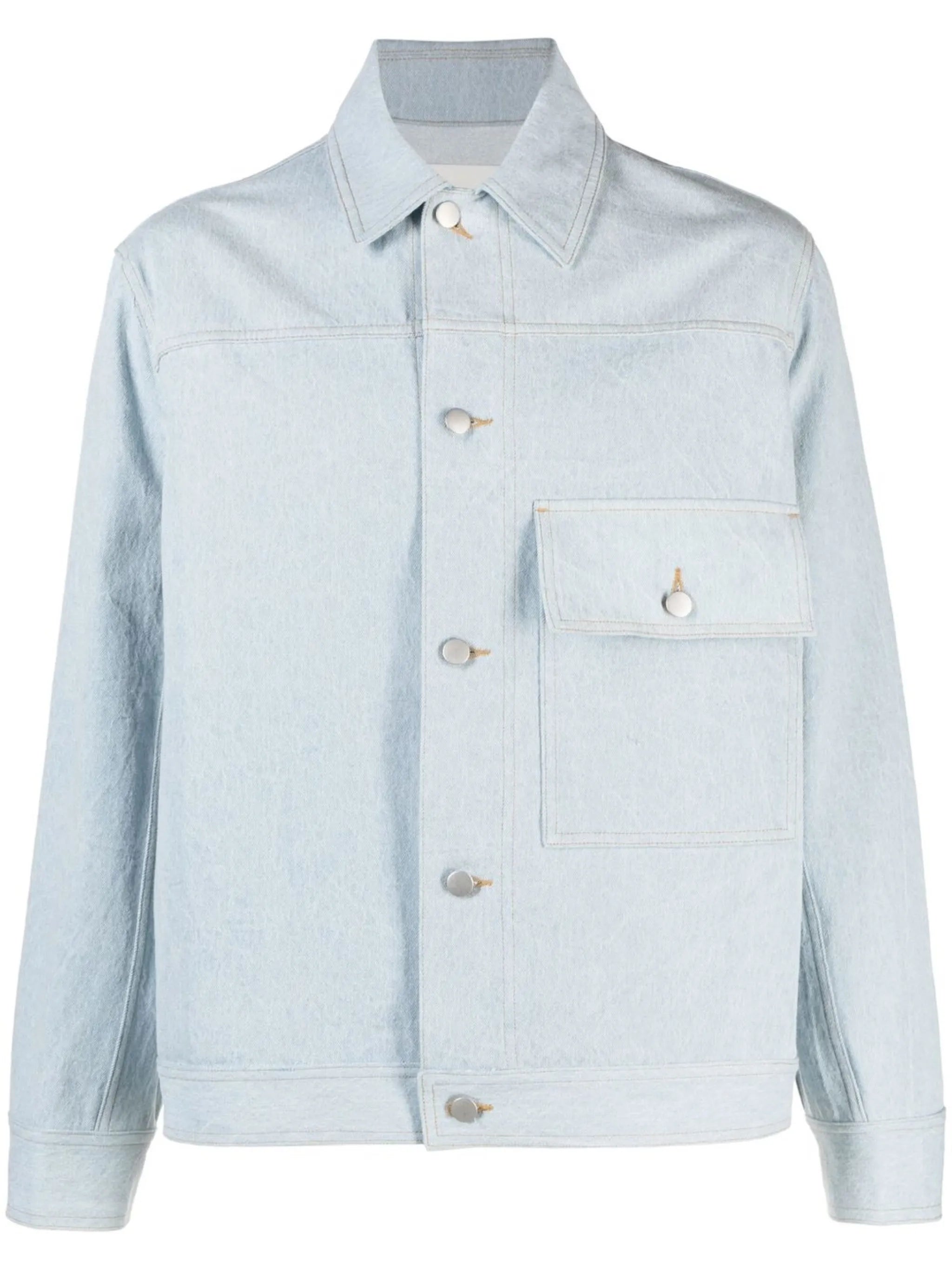 button-up denim jacket