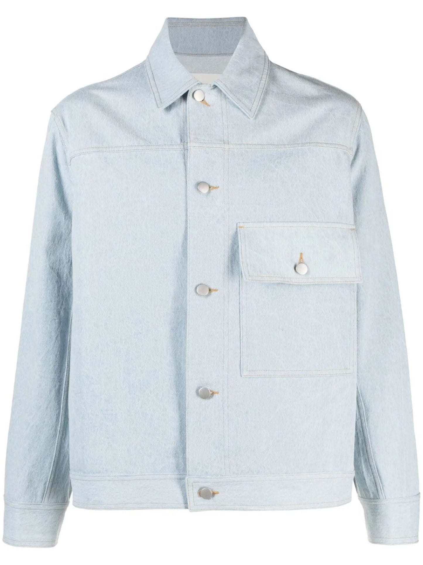 button-up denim jacket