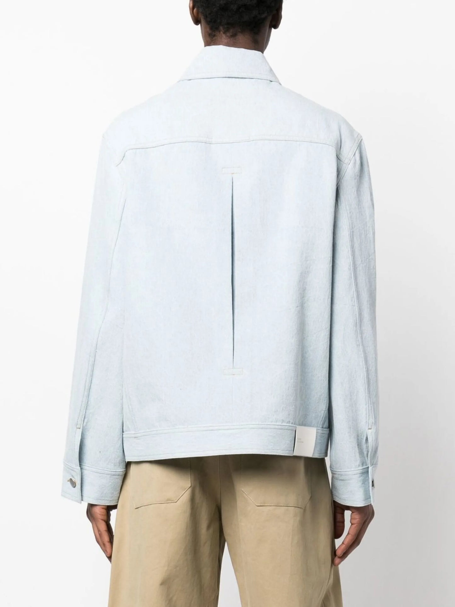 button-up denim jacket