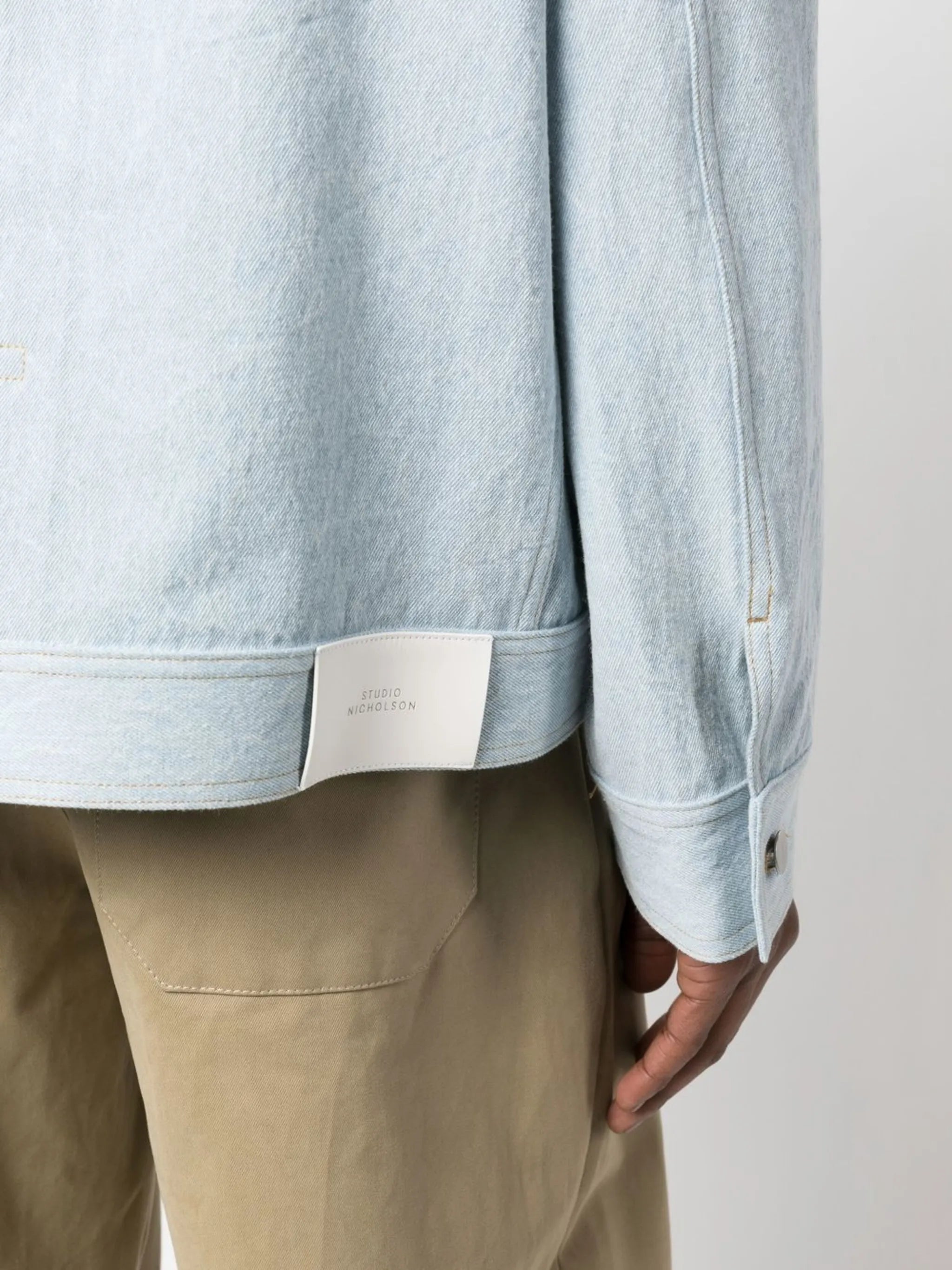 button-up denim jacket