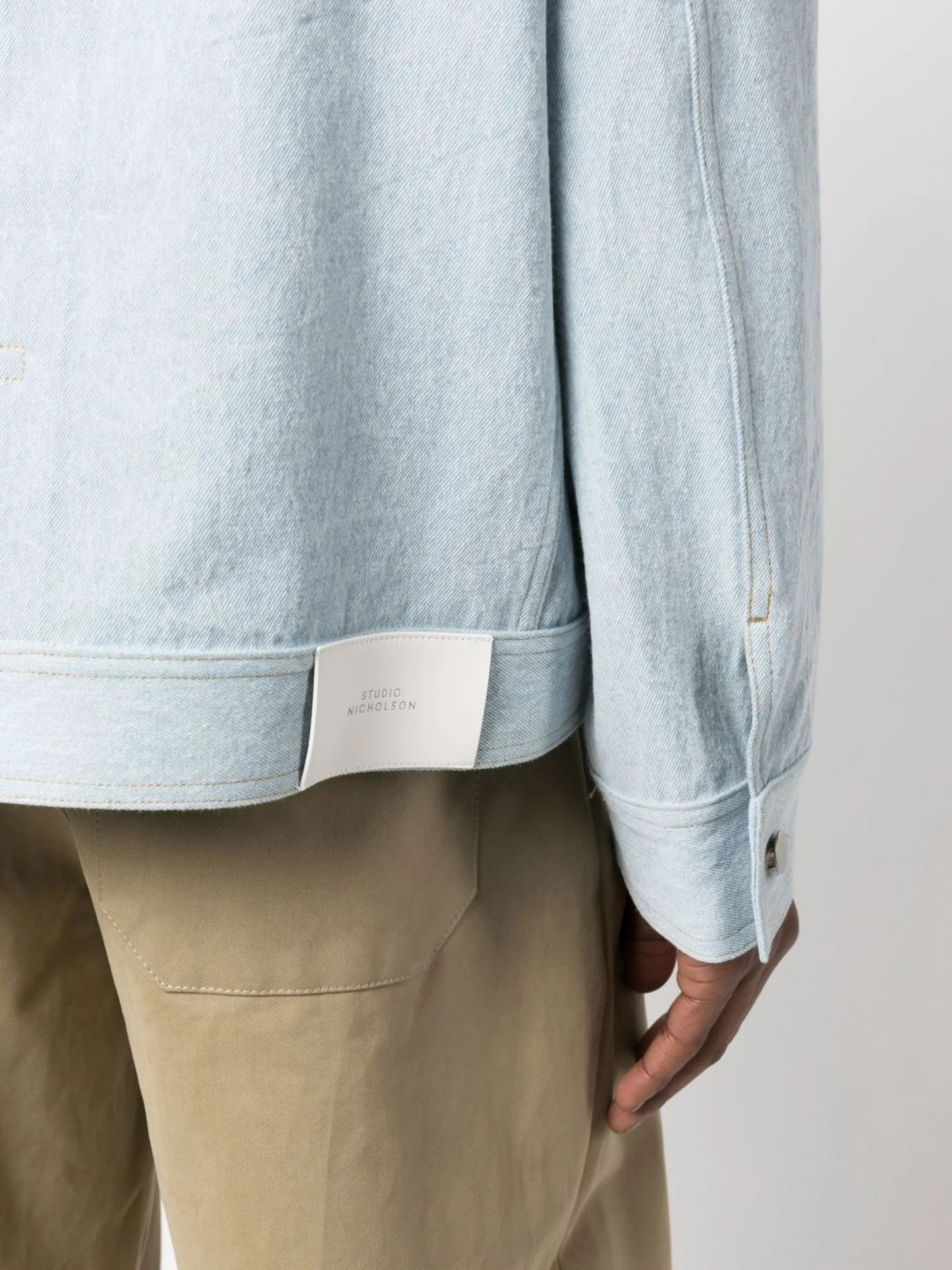 button-up denim jacket