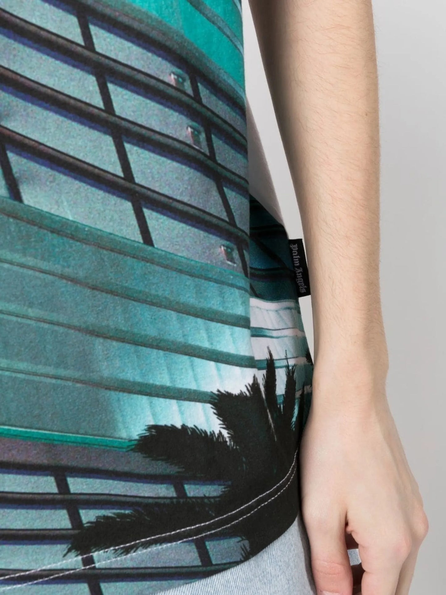 graphic-print cotton T-shirt