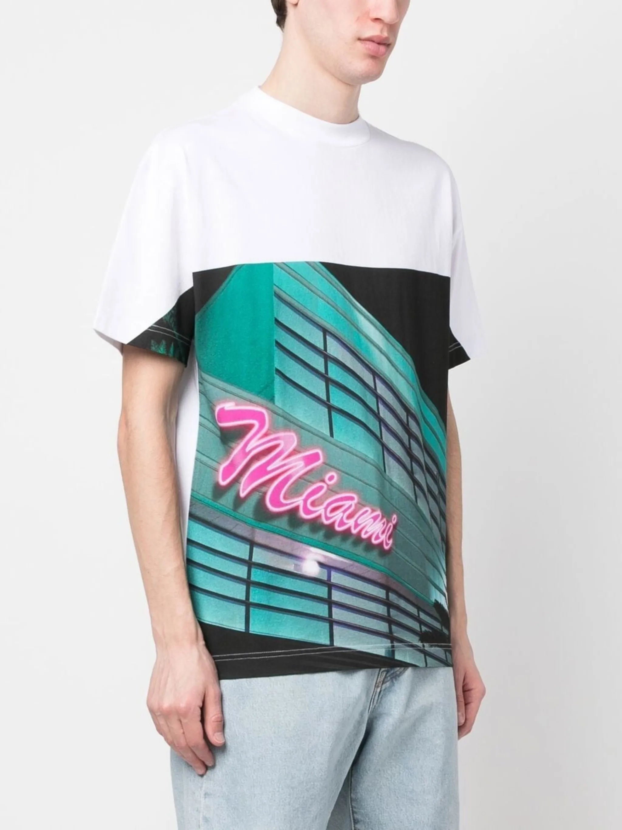 graphic-print cotton T-shirt