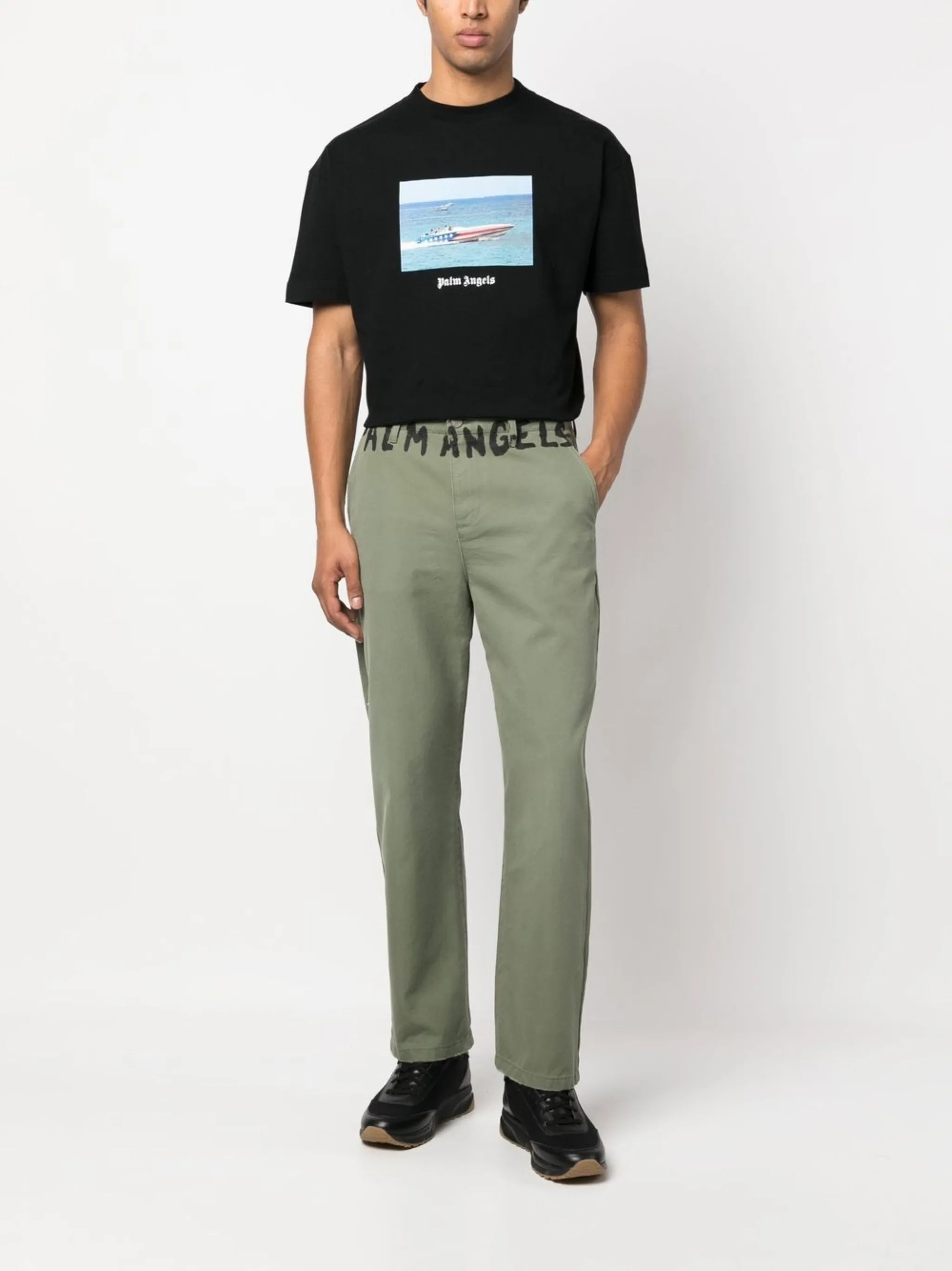 Getty Speedboat-print T-shirt