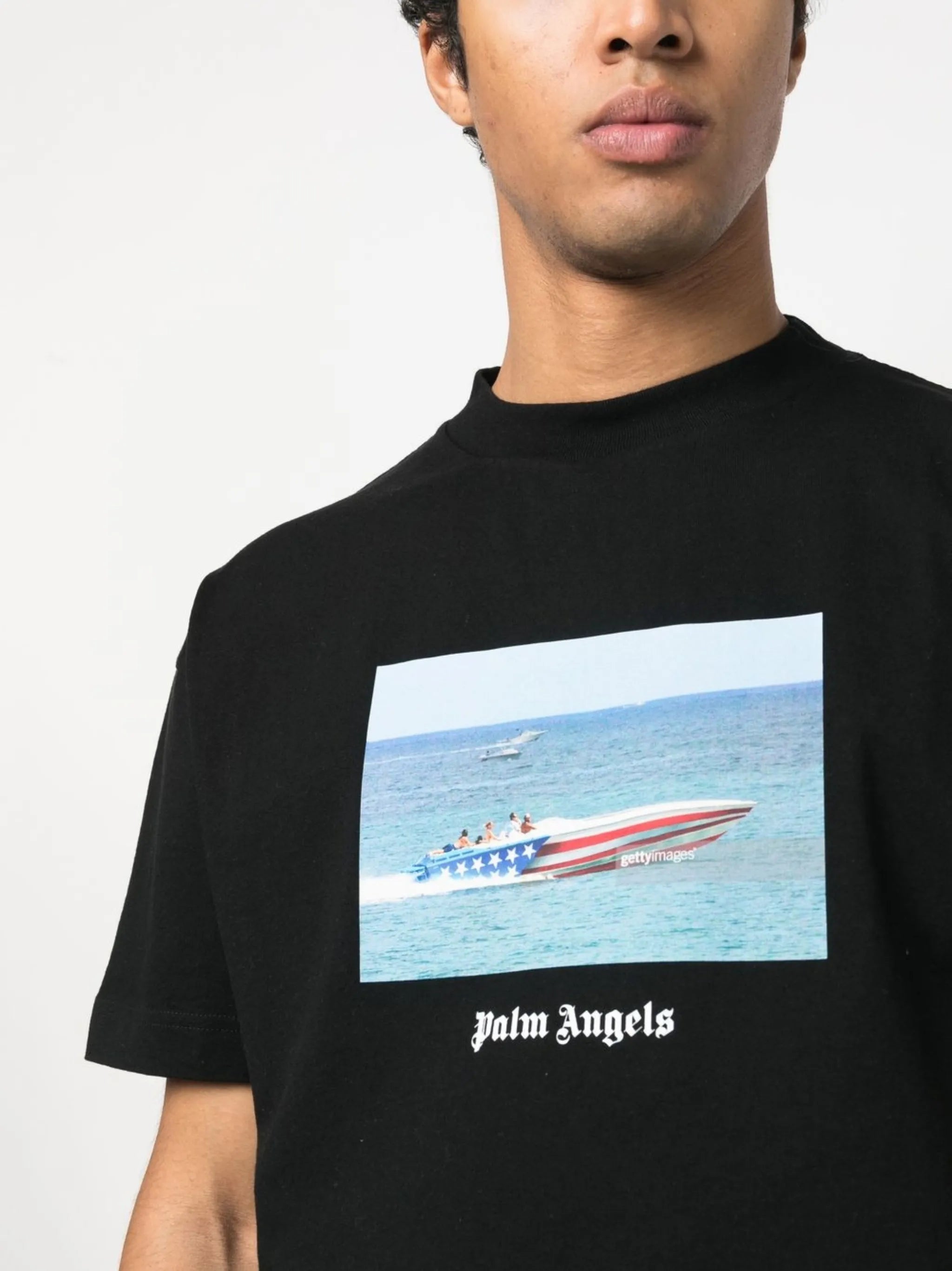 Getty Speedboat-print T-shirt