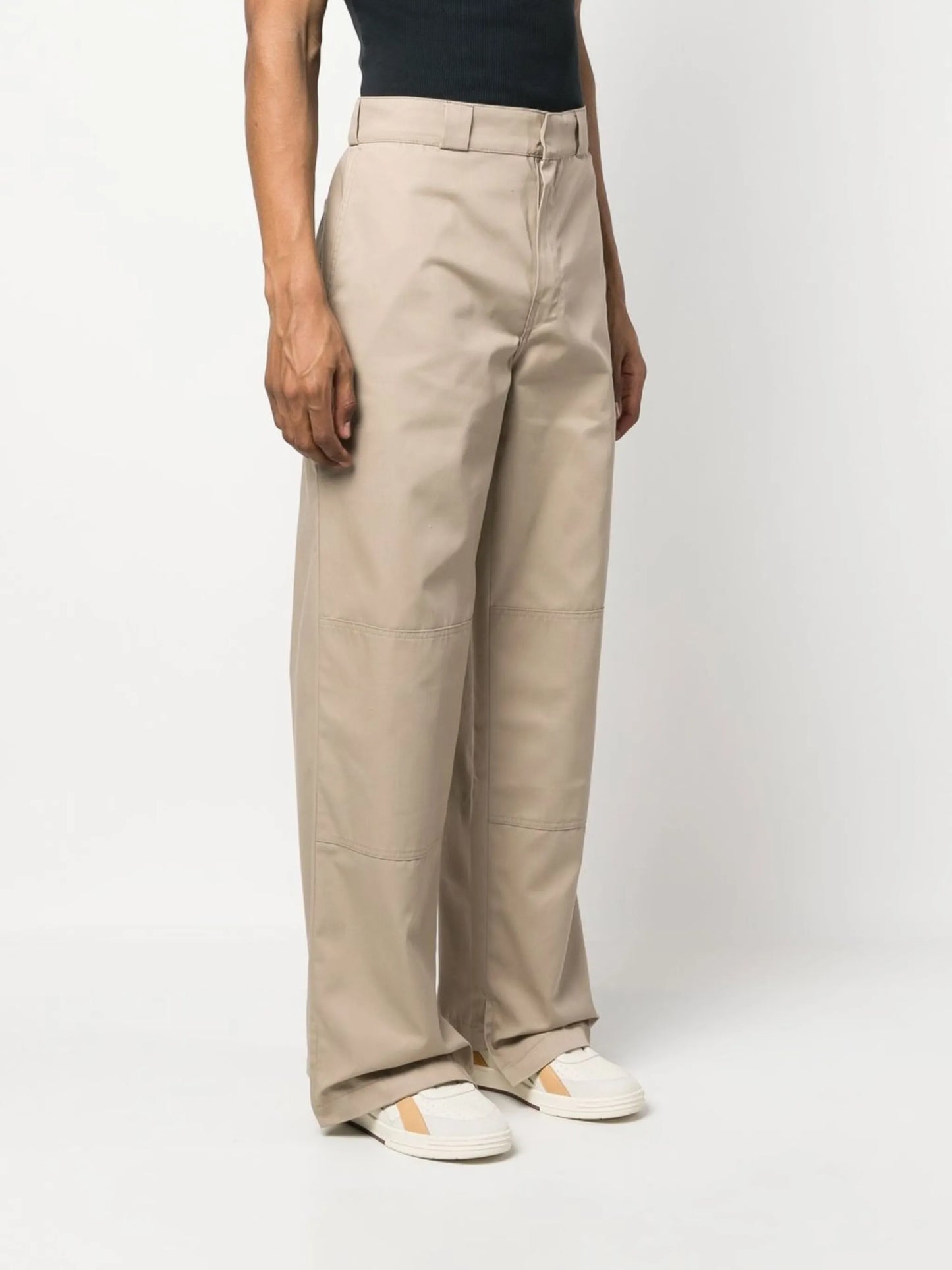 reversed waistband chino trousers