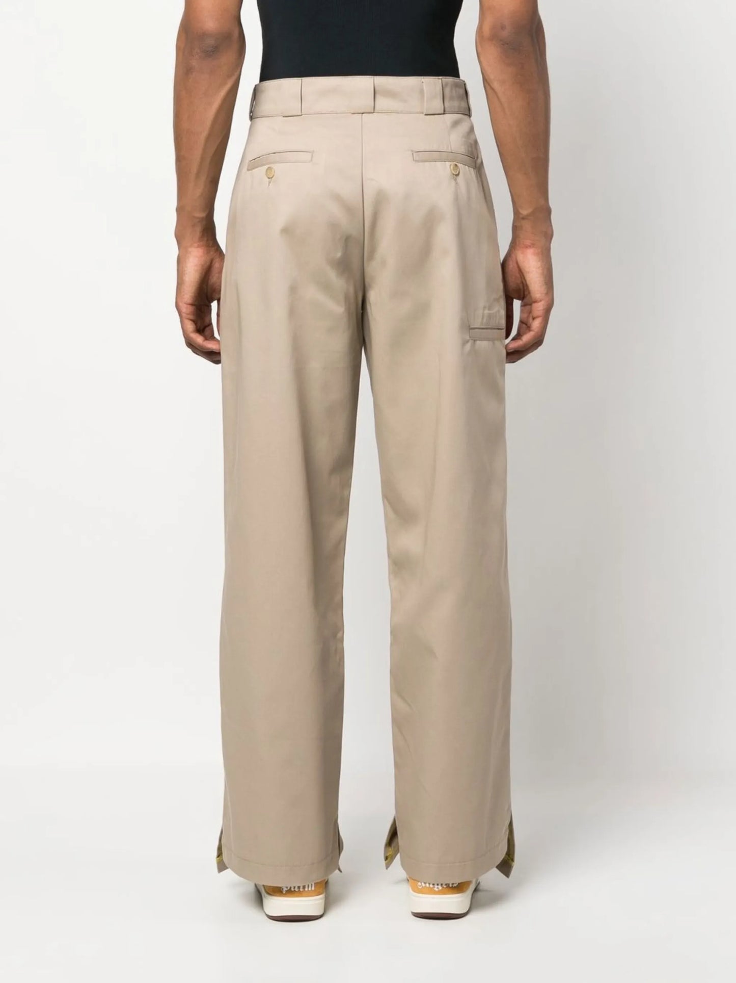 reversed waistband chino trousers