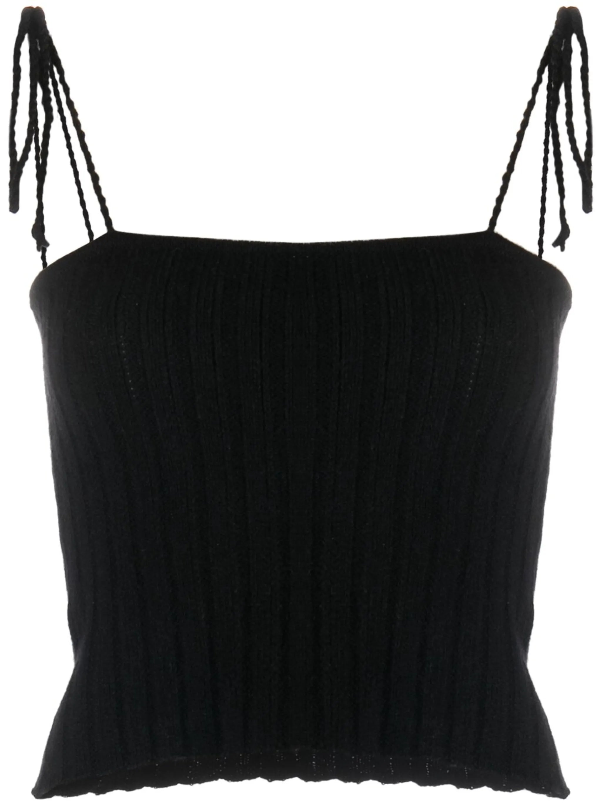 Barbro cropped cashmere top