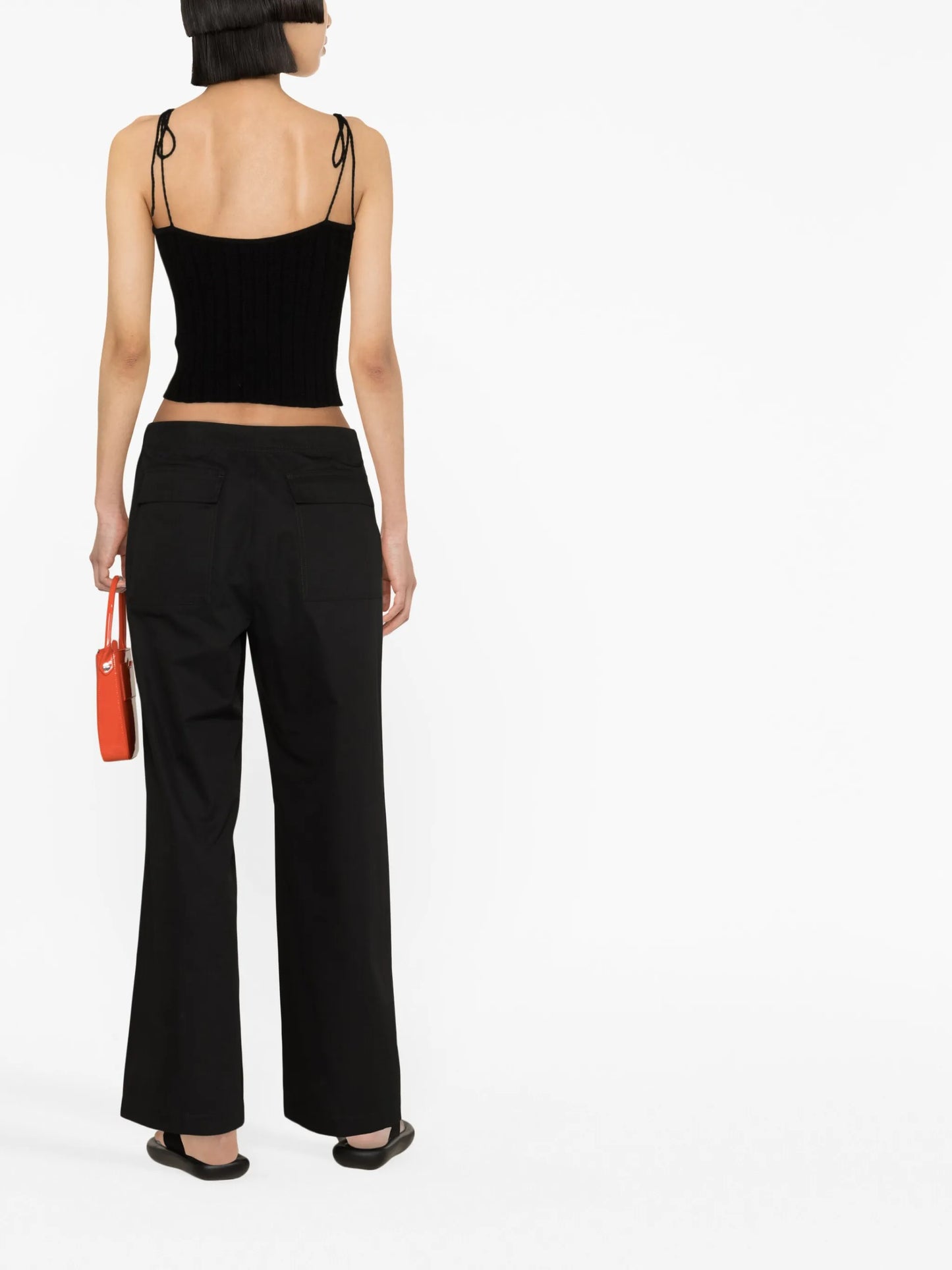 Barbro cropped cashmere top