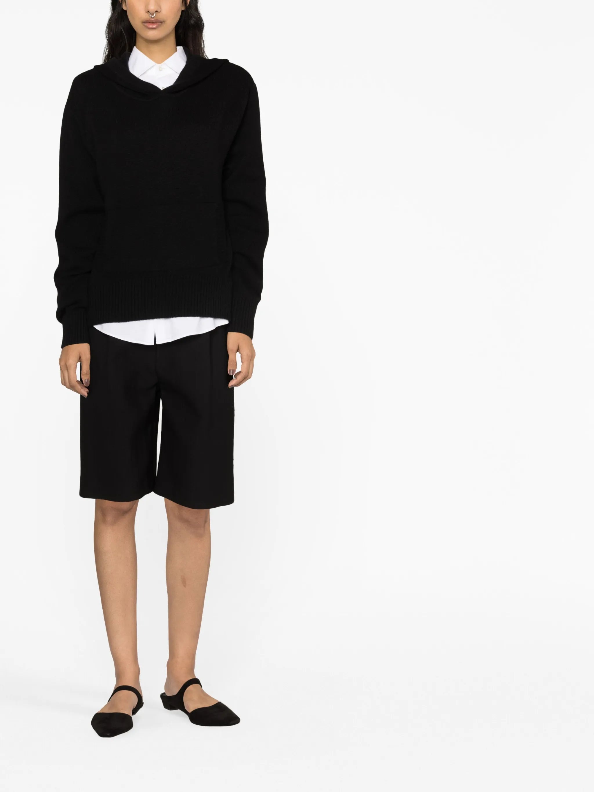 Columbine cashmere hoodie