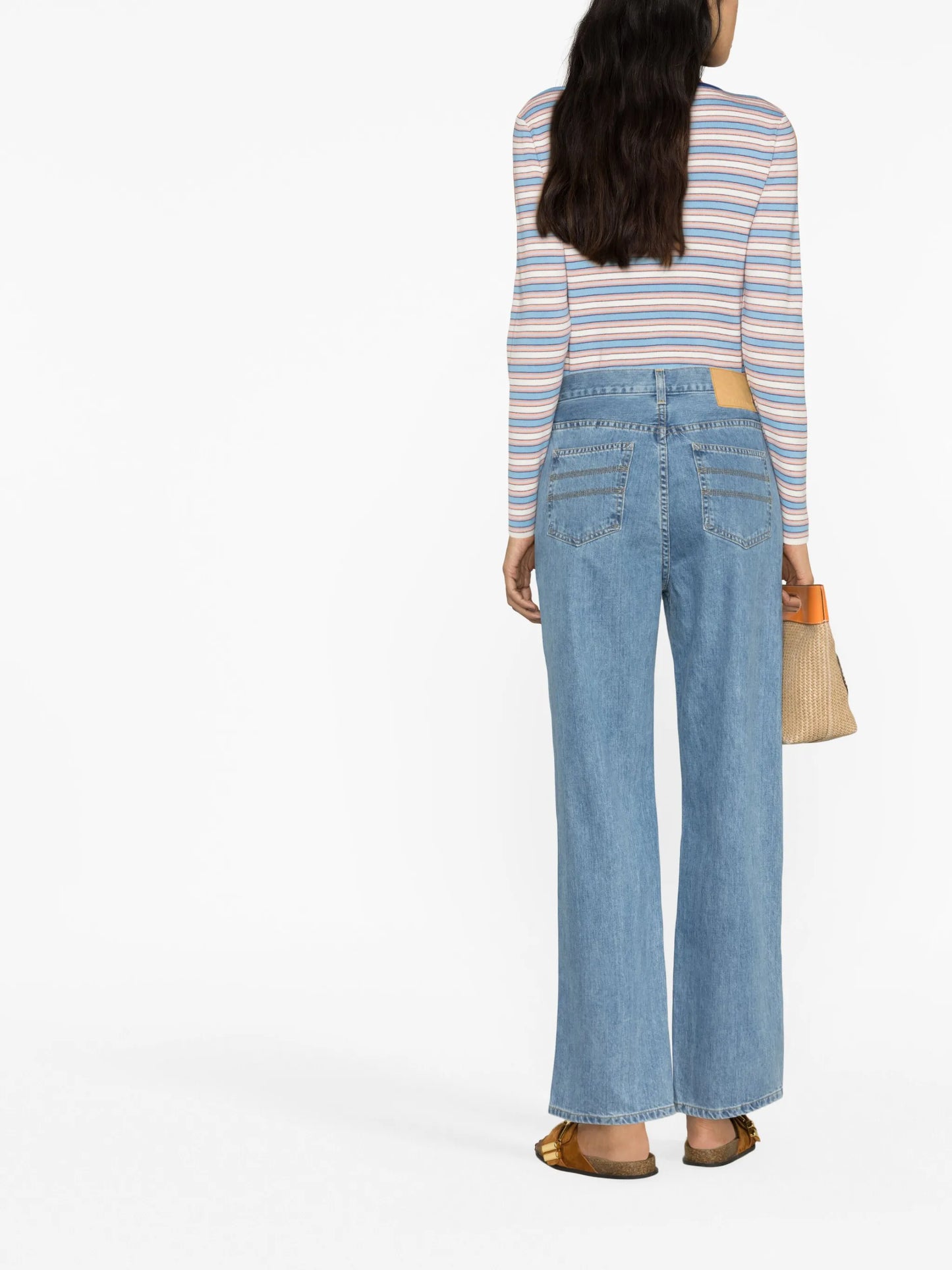 Fey straight-leg jeans