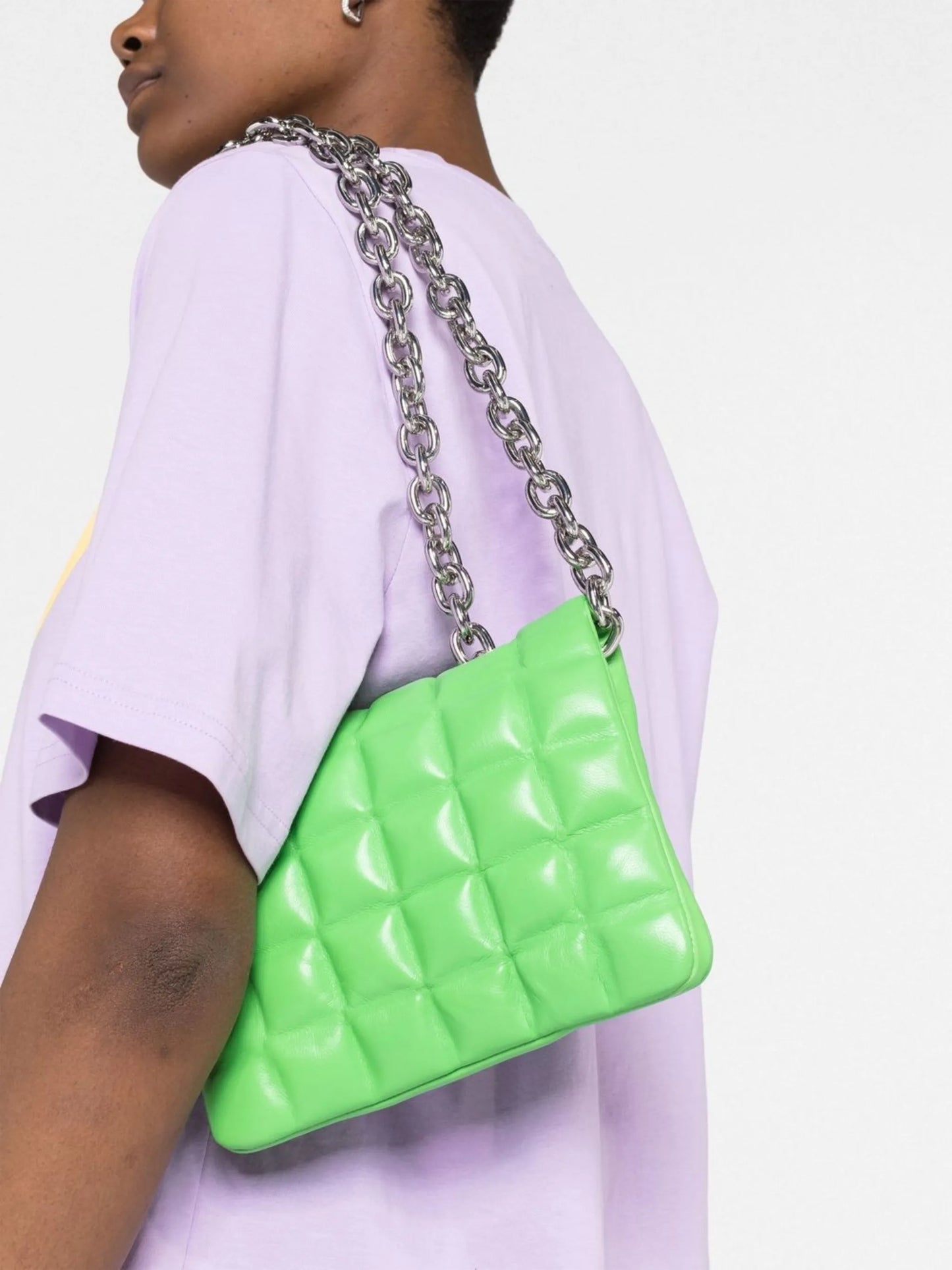 Gigi chain-link shoulder bag