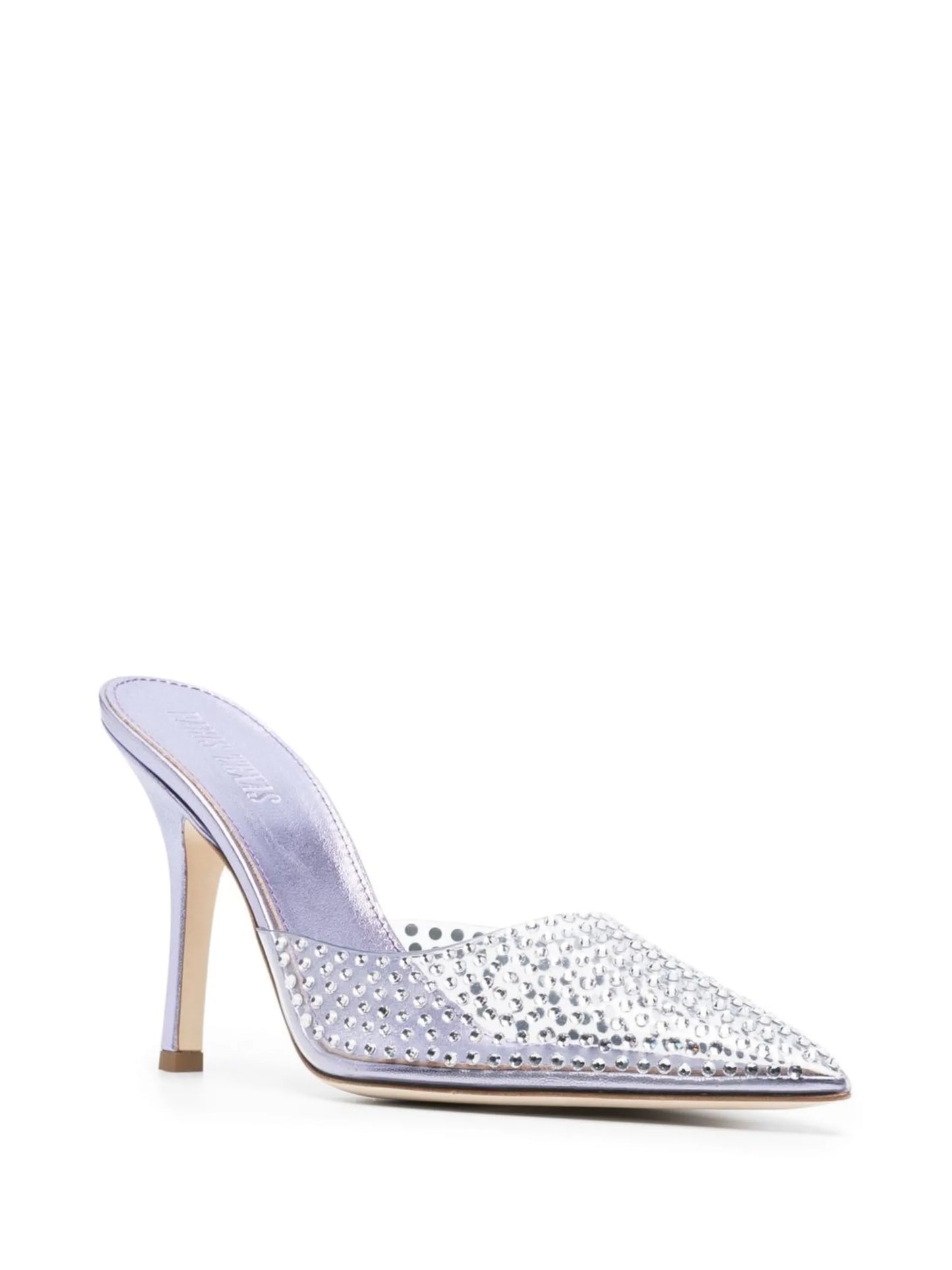 95mm Hollywood crystal-embellished mules