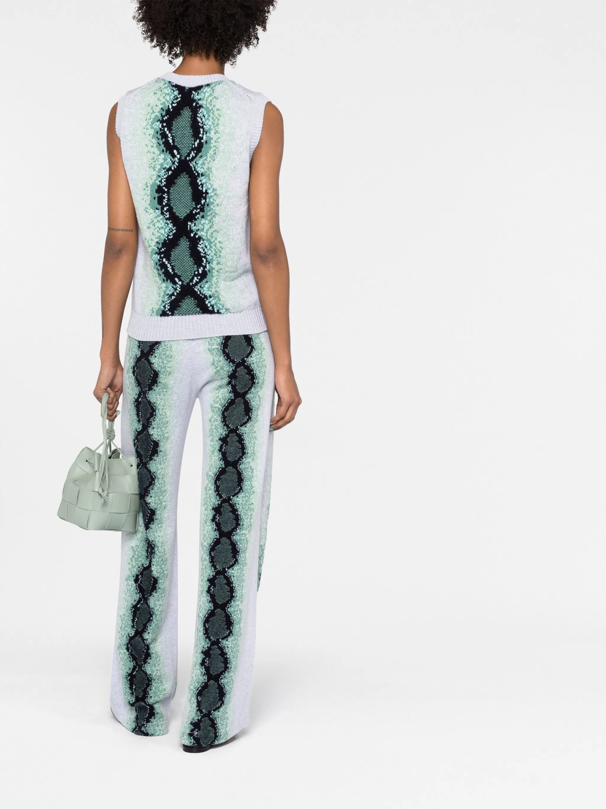 python-jacquard trousers