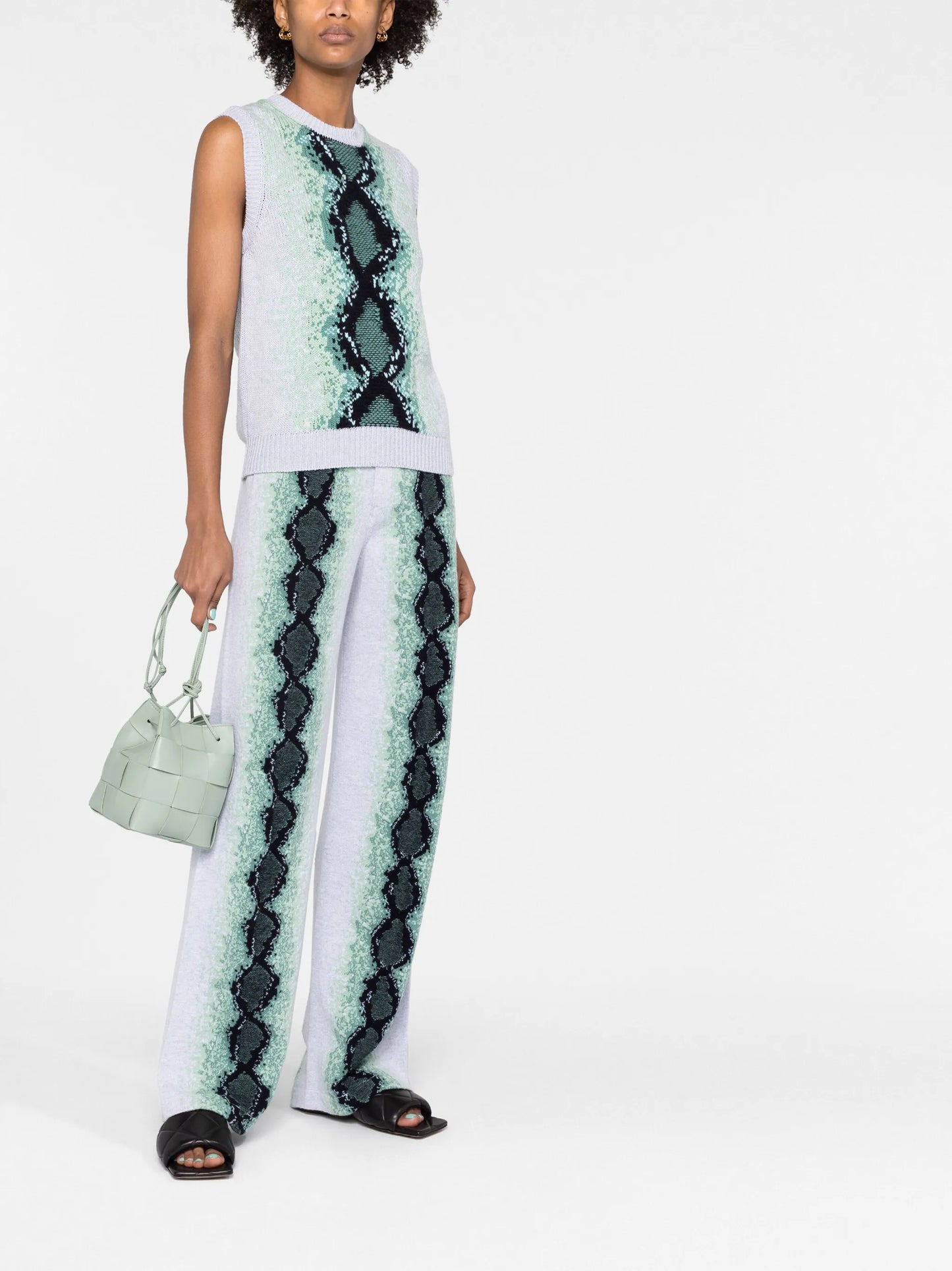 python-jacquard trousers