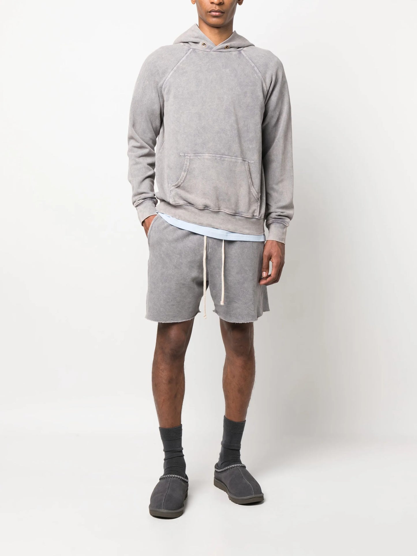 raglan-sleeve hoodie