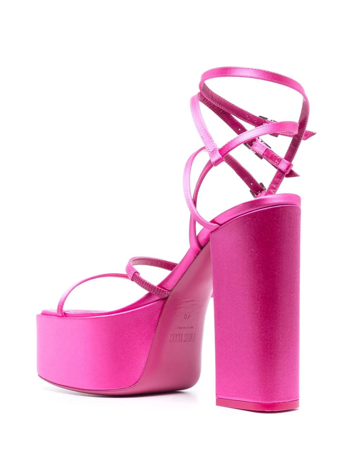 platform strappy sandals