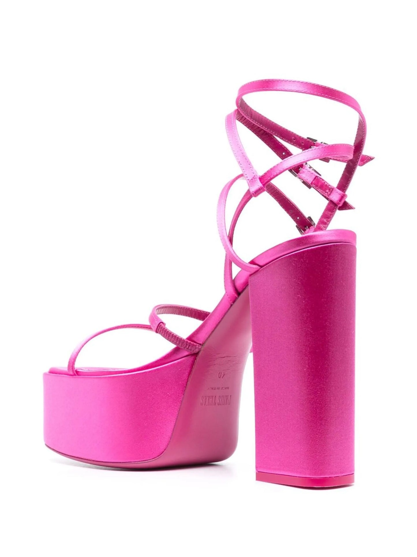 platform strappy sandals