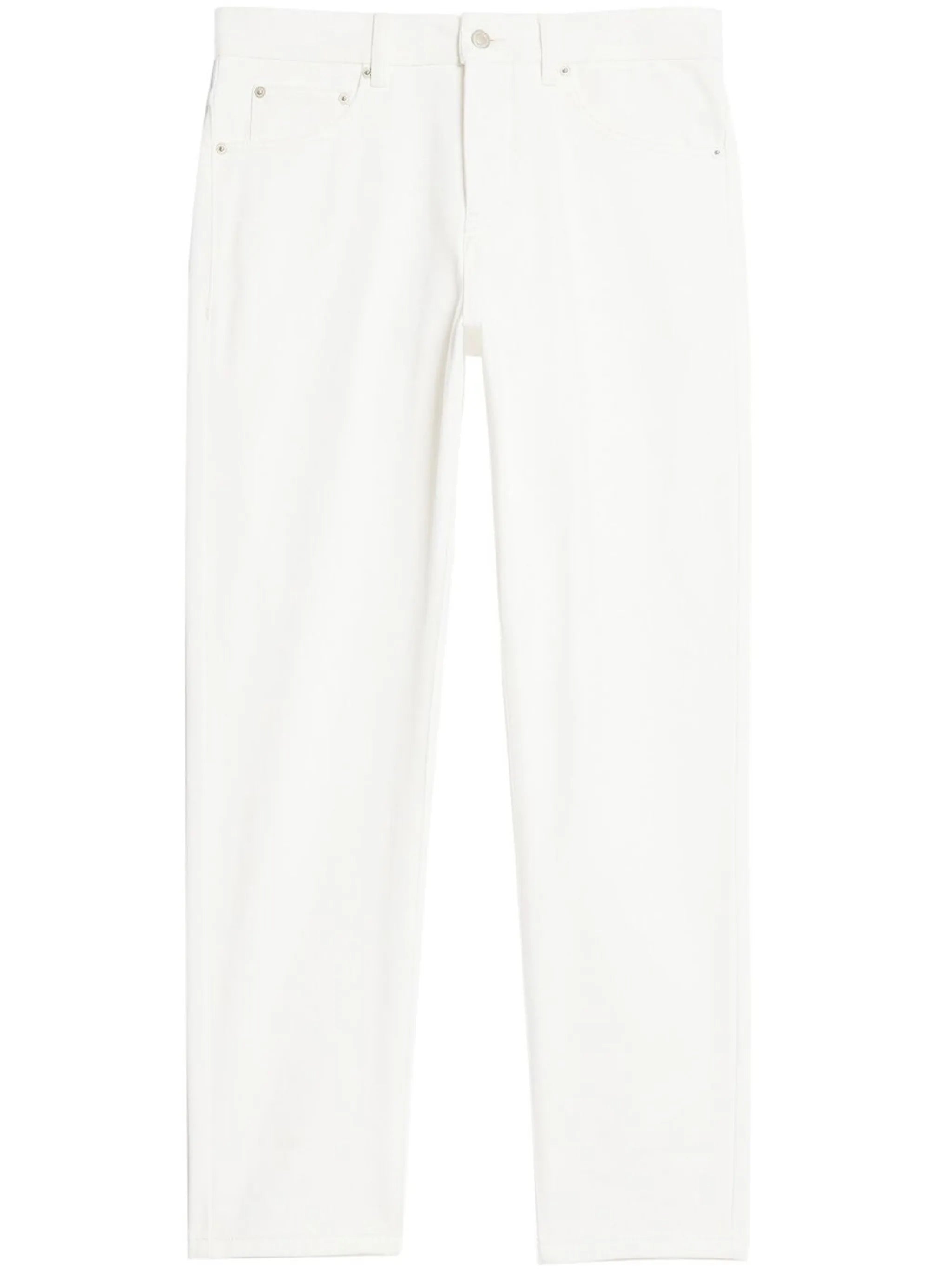 tapered-leg jeans