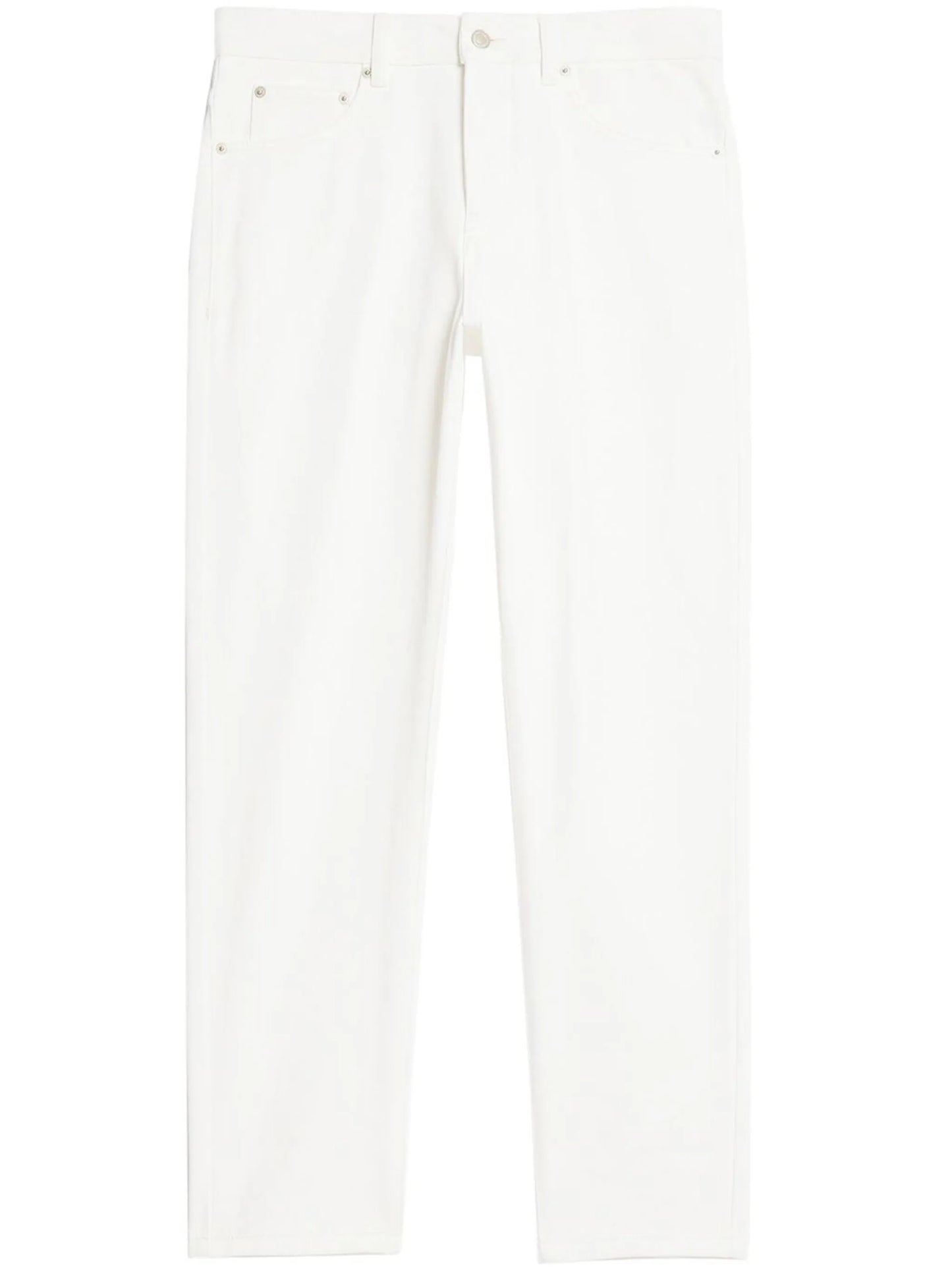 tapered-leg jeans
