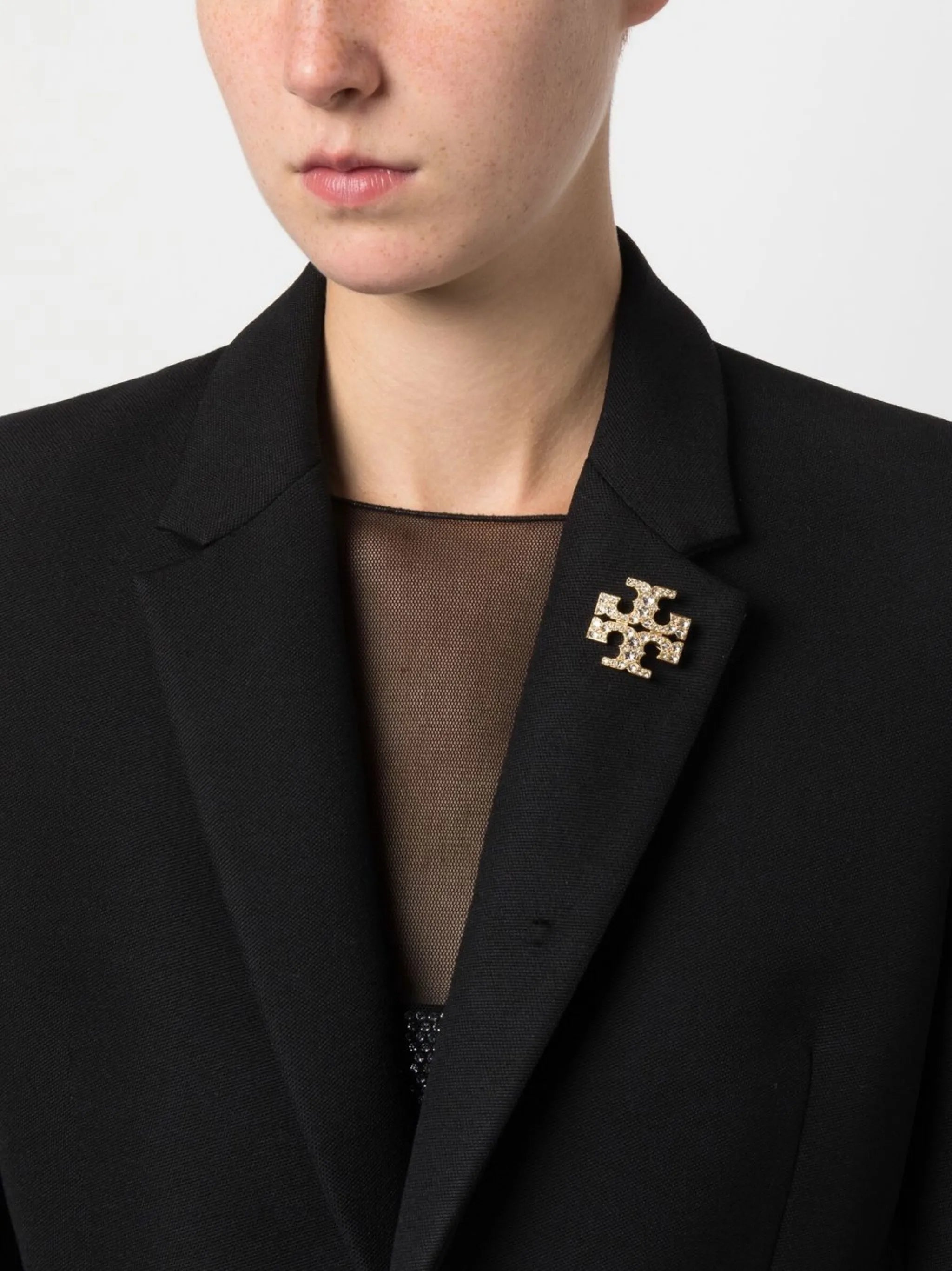 Kira pavé brooch