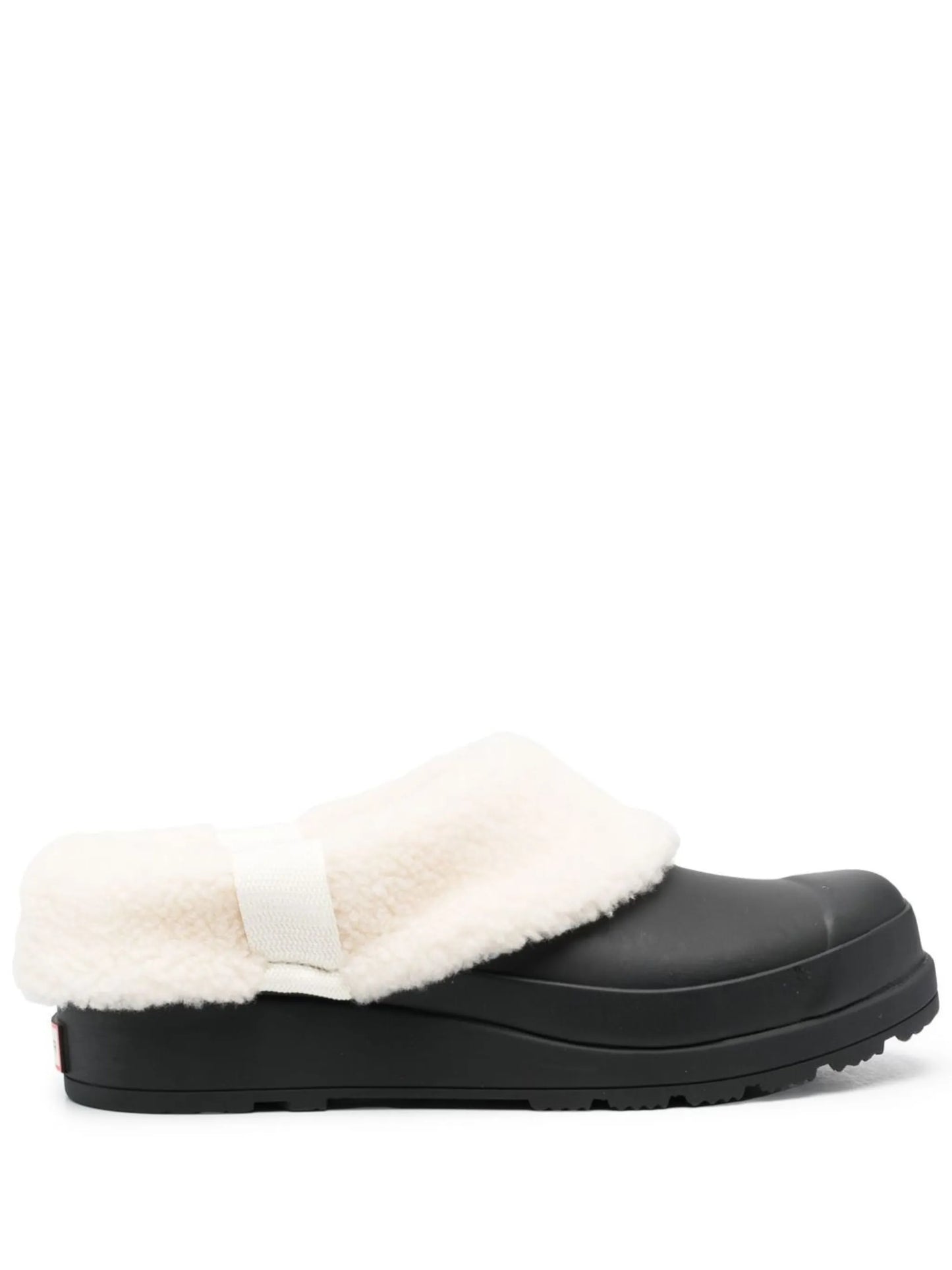 shearling-lined clogs