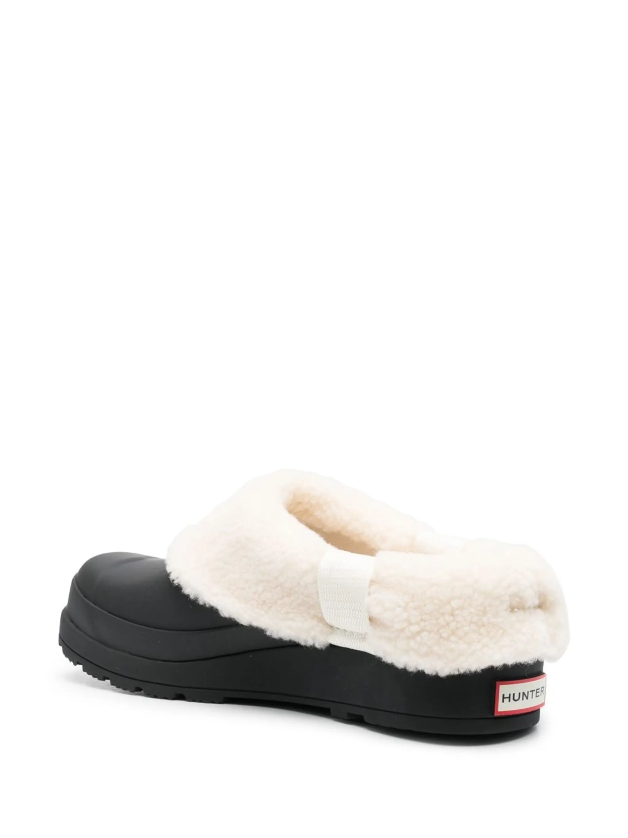 shearling-lined clogs