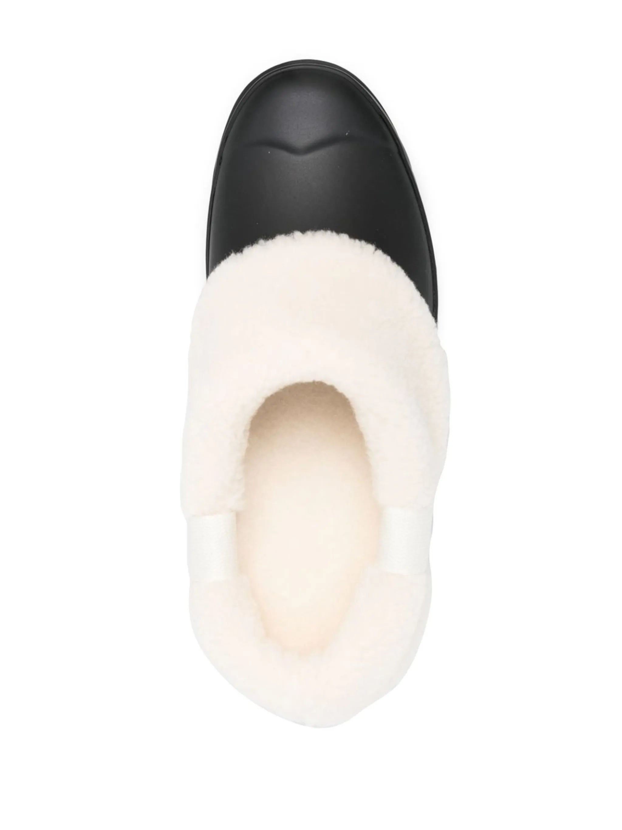 shearling-lined clogs