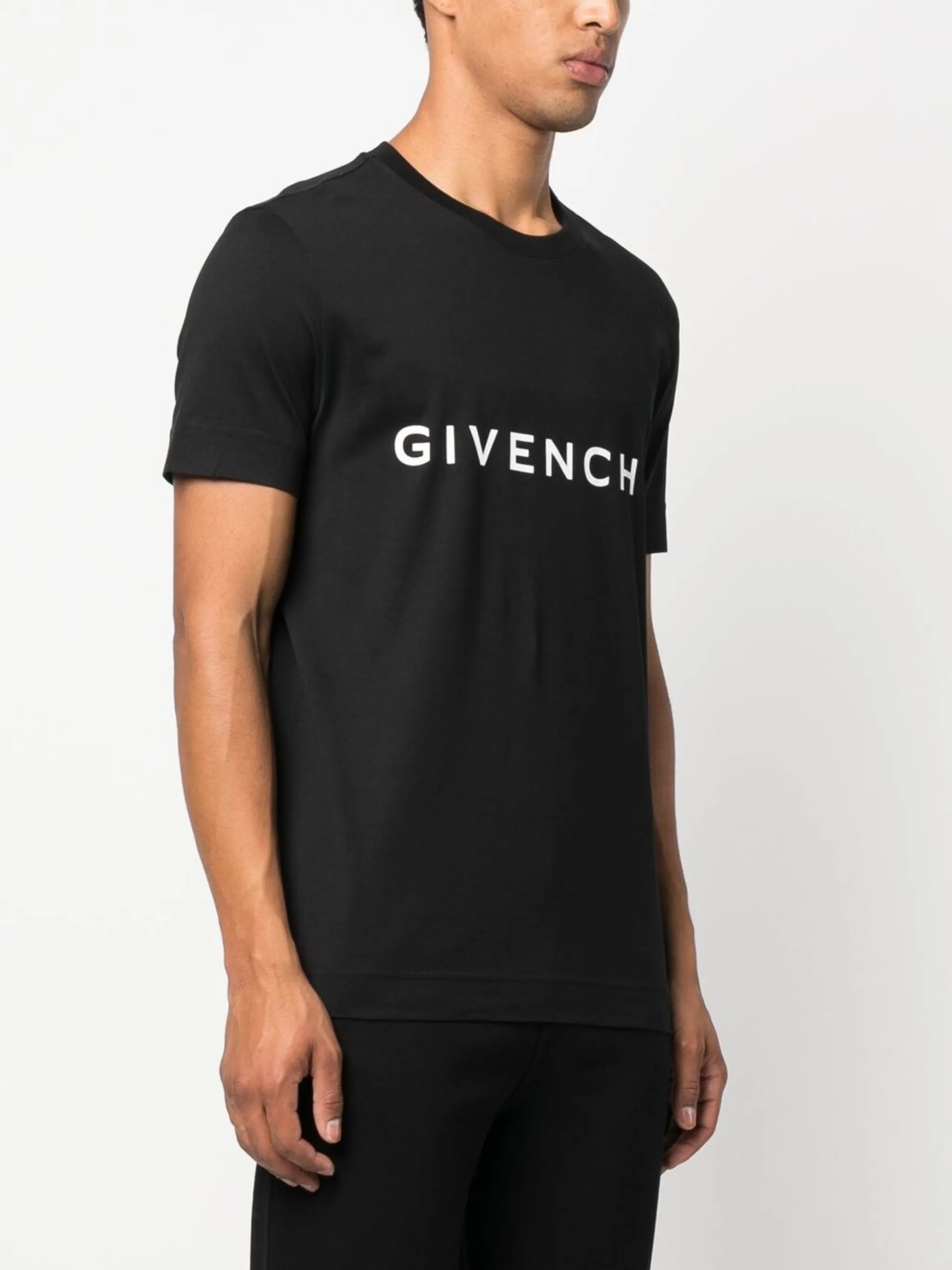 logo-print cotton T-shirt