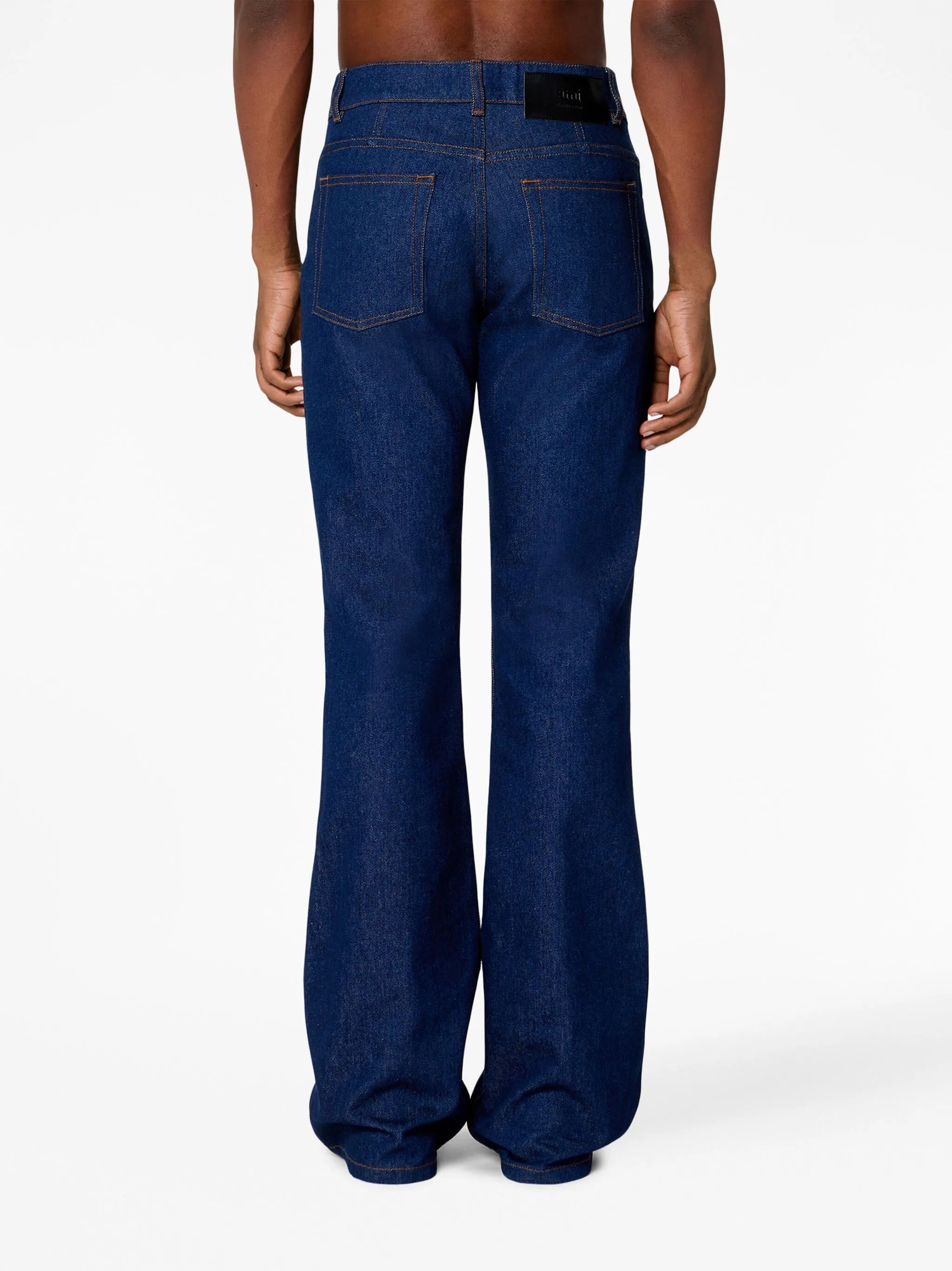 Flare Fit low-rise jeans