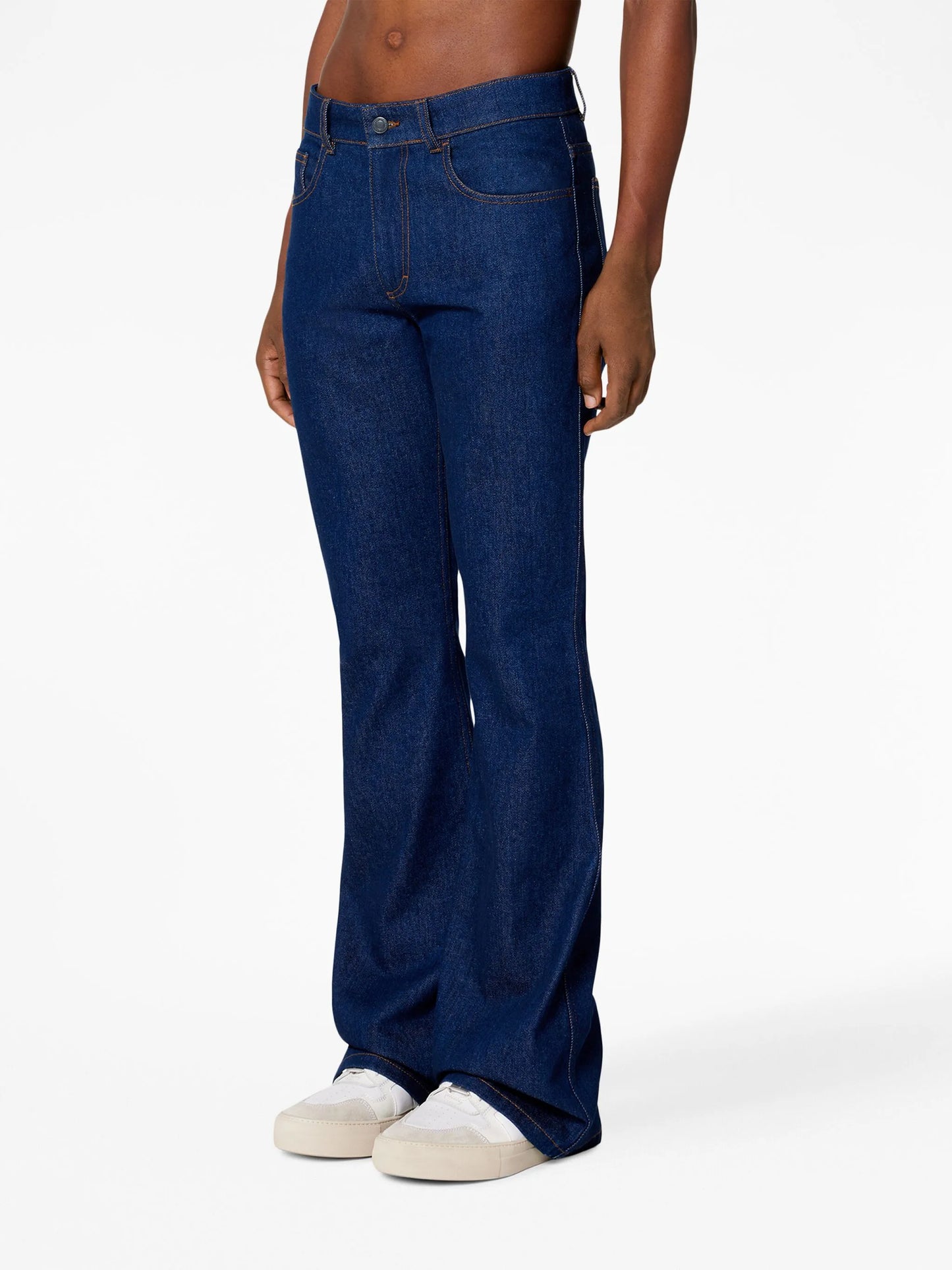 Flare Fit low-rise jeans