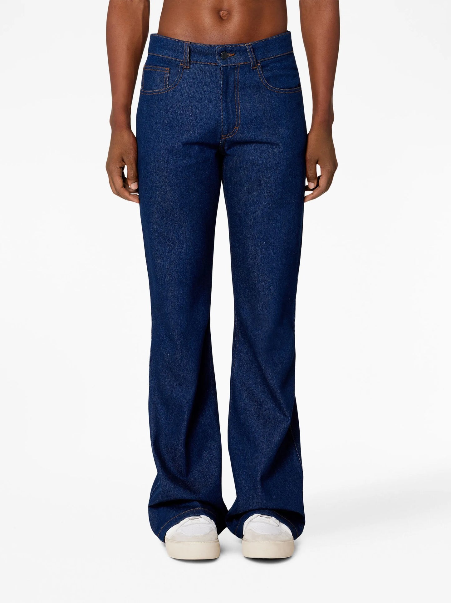 Flare Fit low-rise jeans