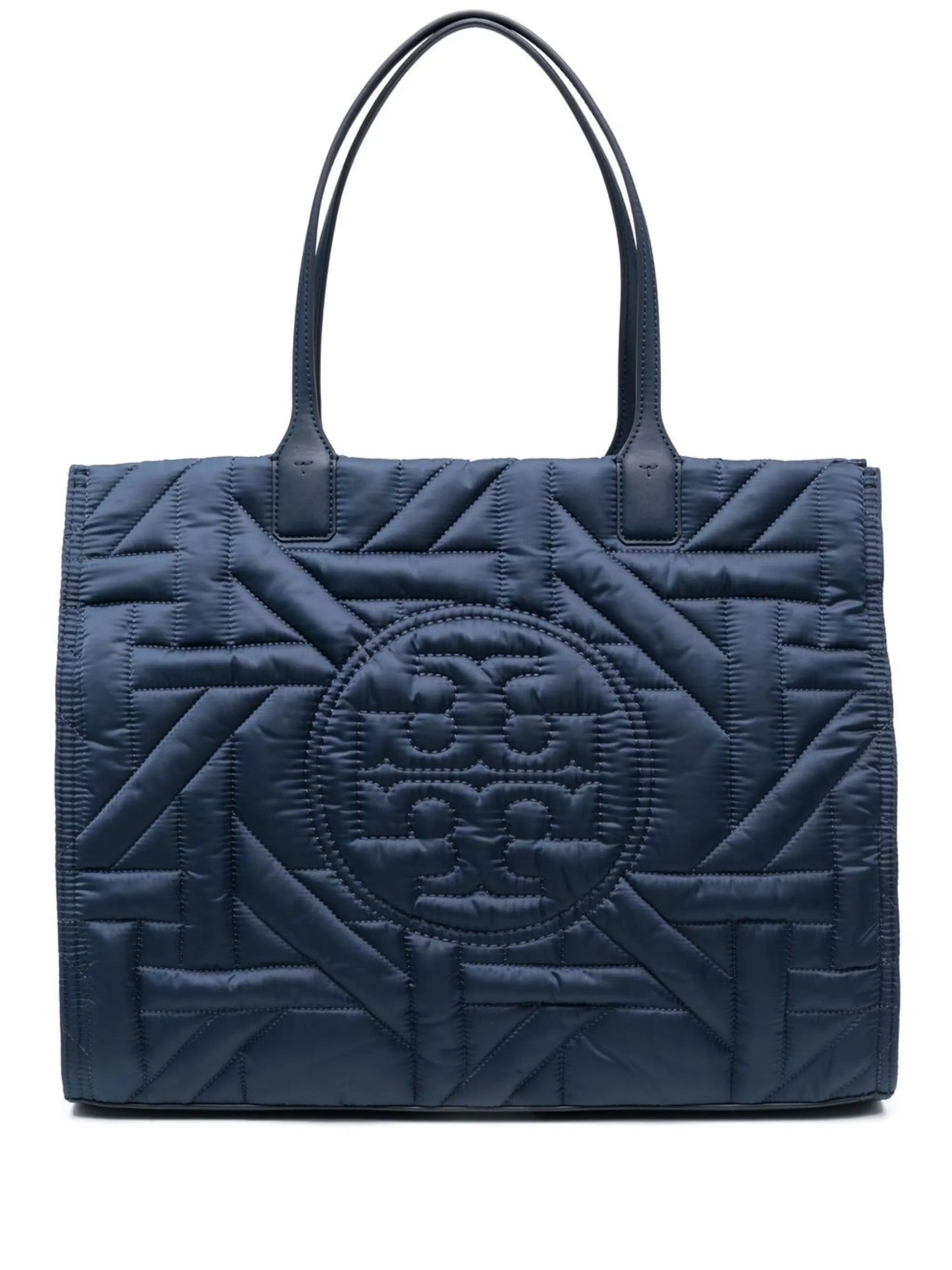 Ella basketweave-embossed tote bag