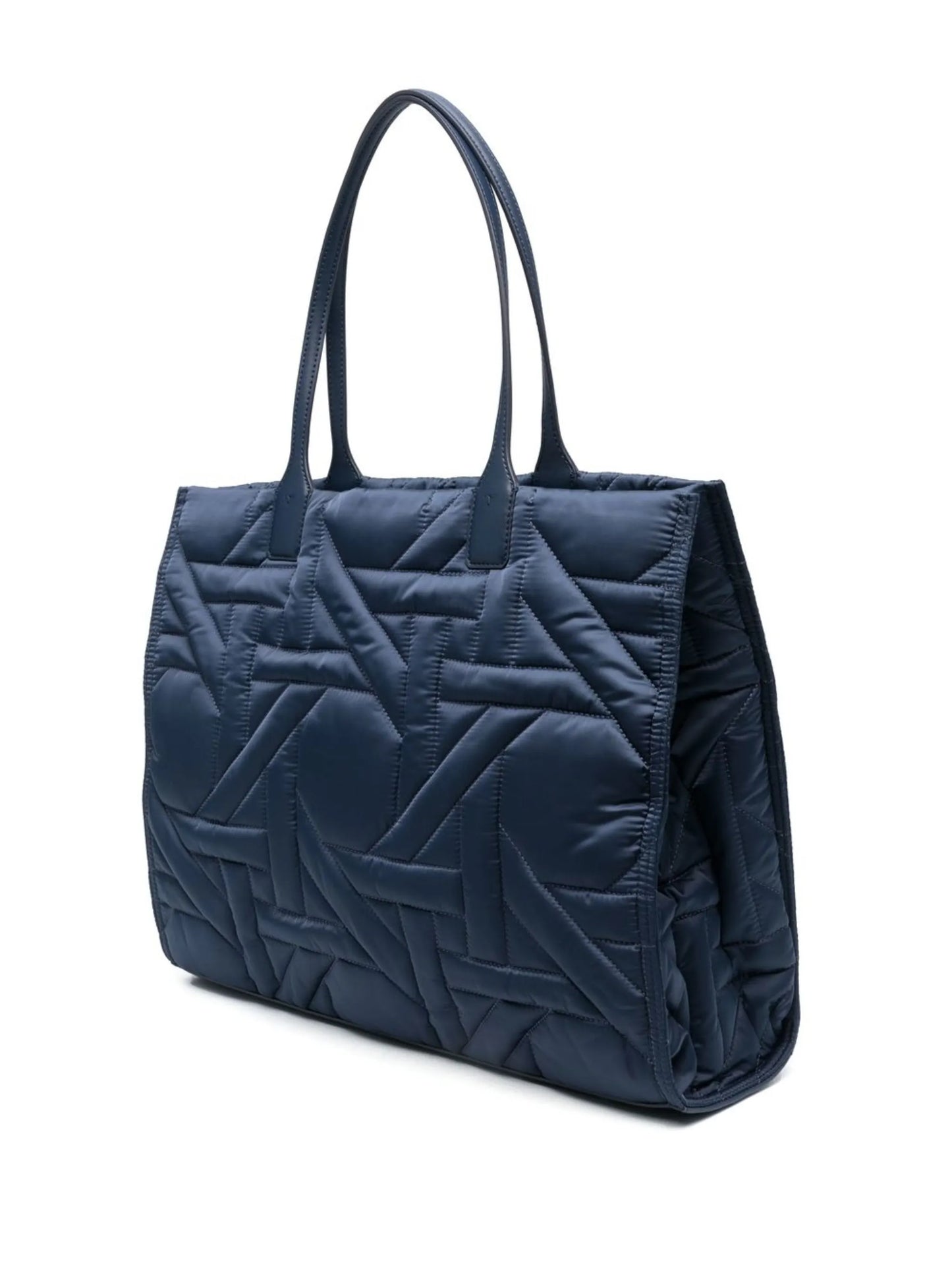 Ella basketweave-embossed tote bag
