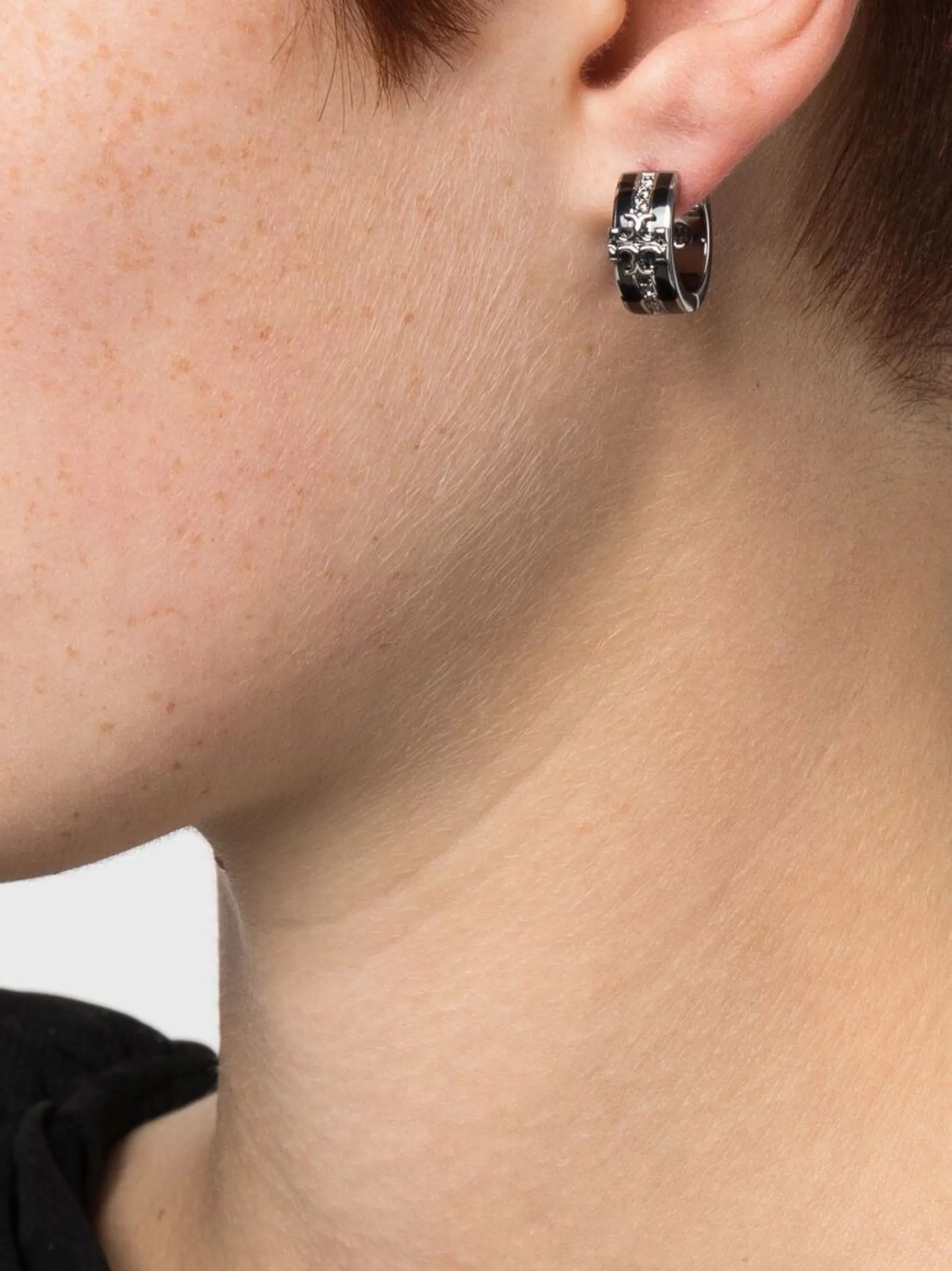 hoop-drop earrings