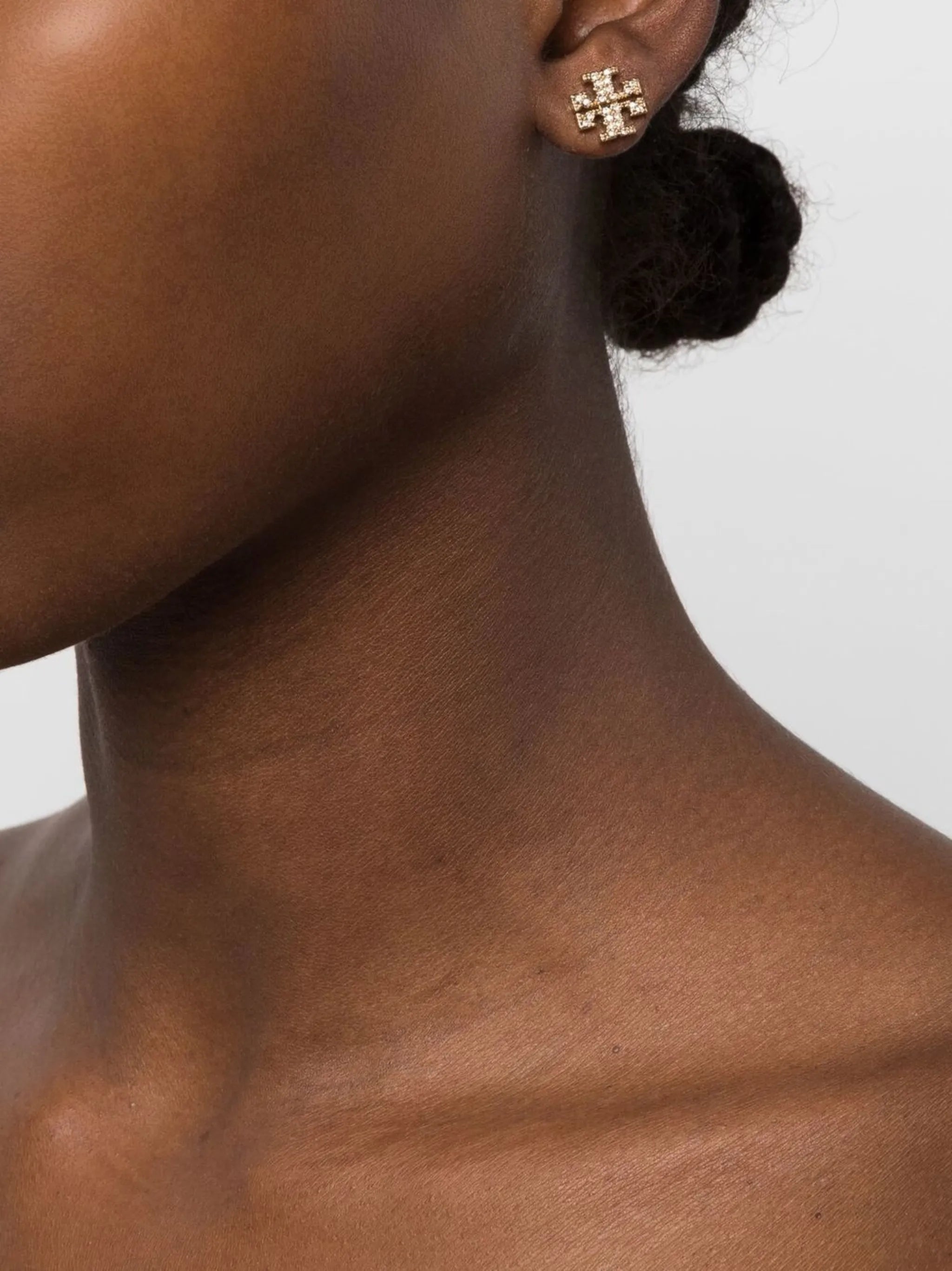 Kira Double-T necklace and earring set