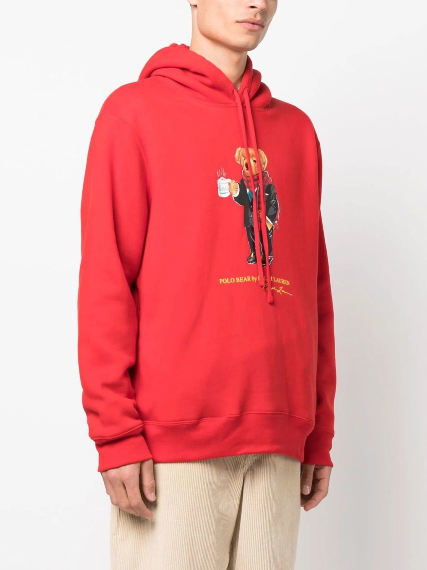 Polo Bear cotton hoodie