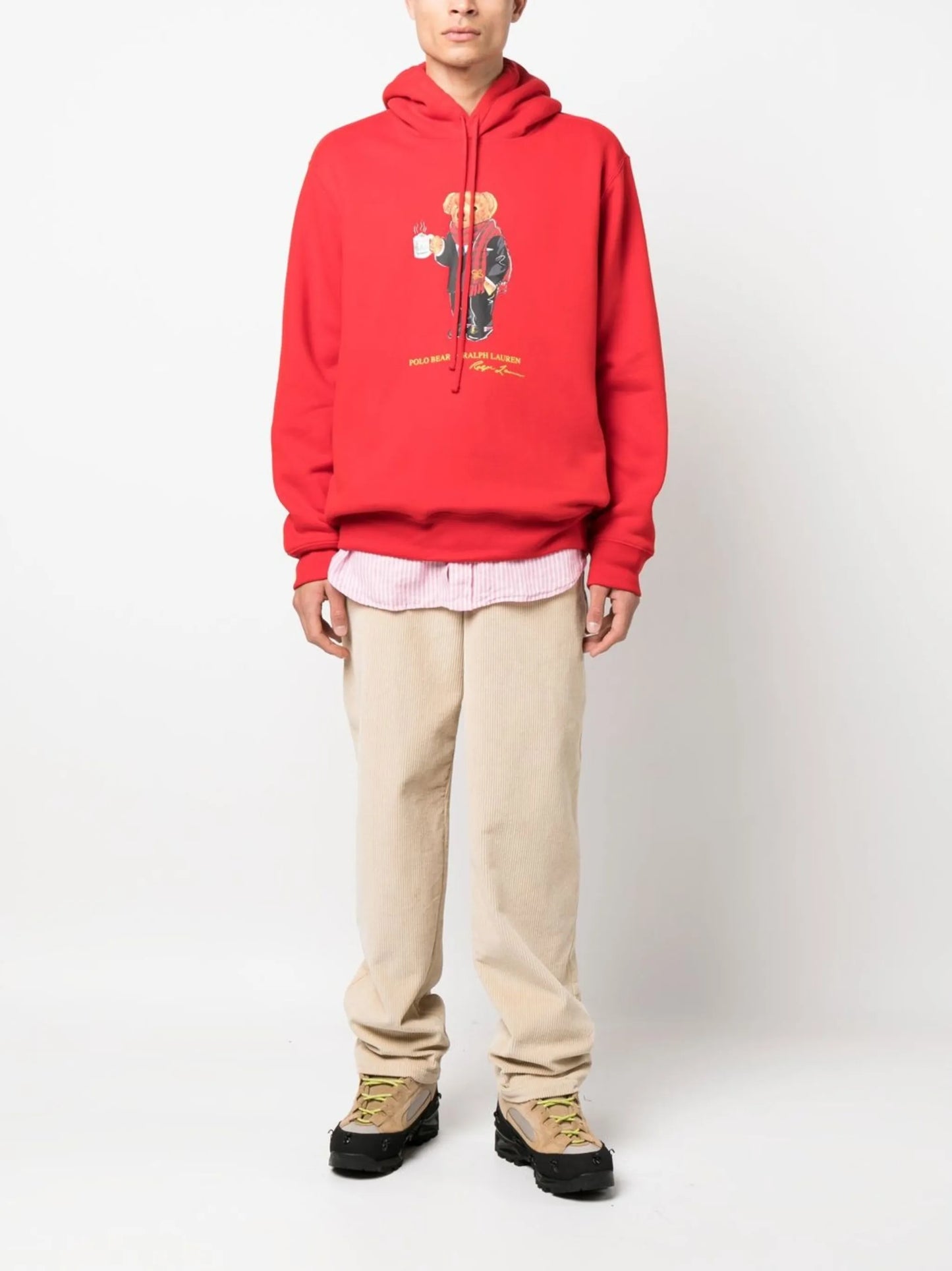 Polo Bear cotton hoodie