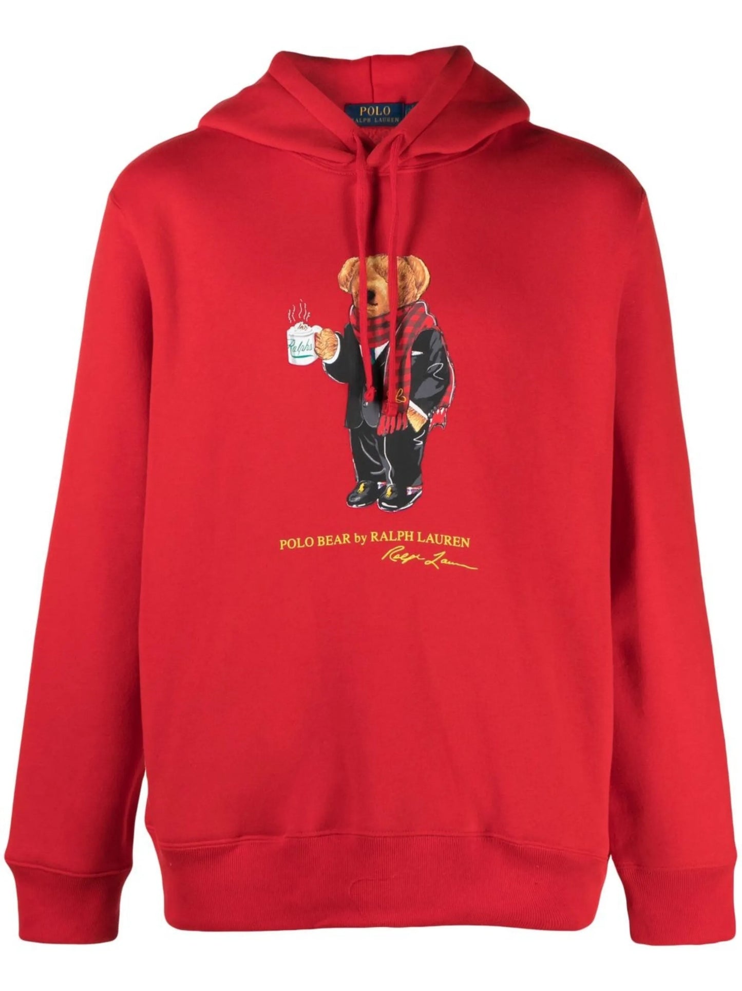 Polo Bear cotton hoodie